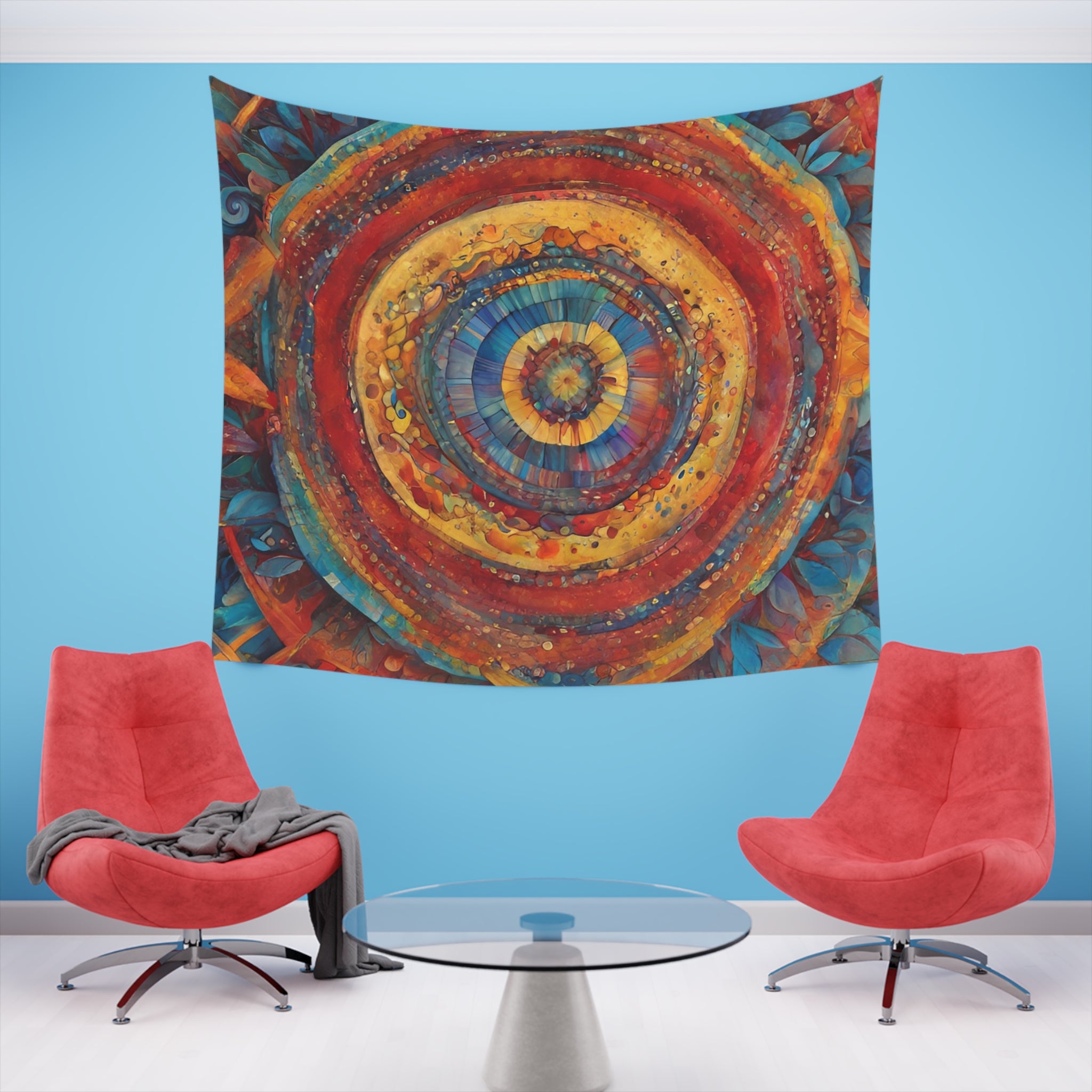 Boho Printed Wall Tapestry