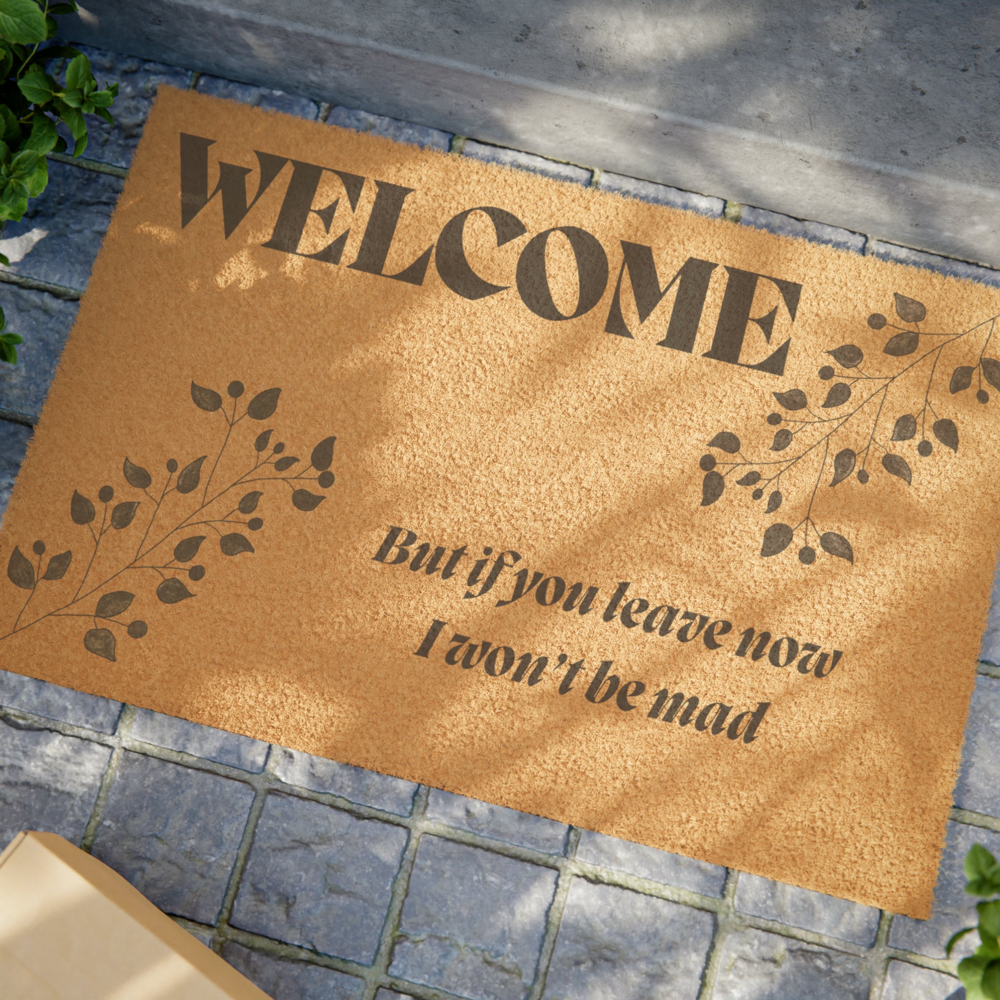Welcoming Guests Doormat