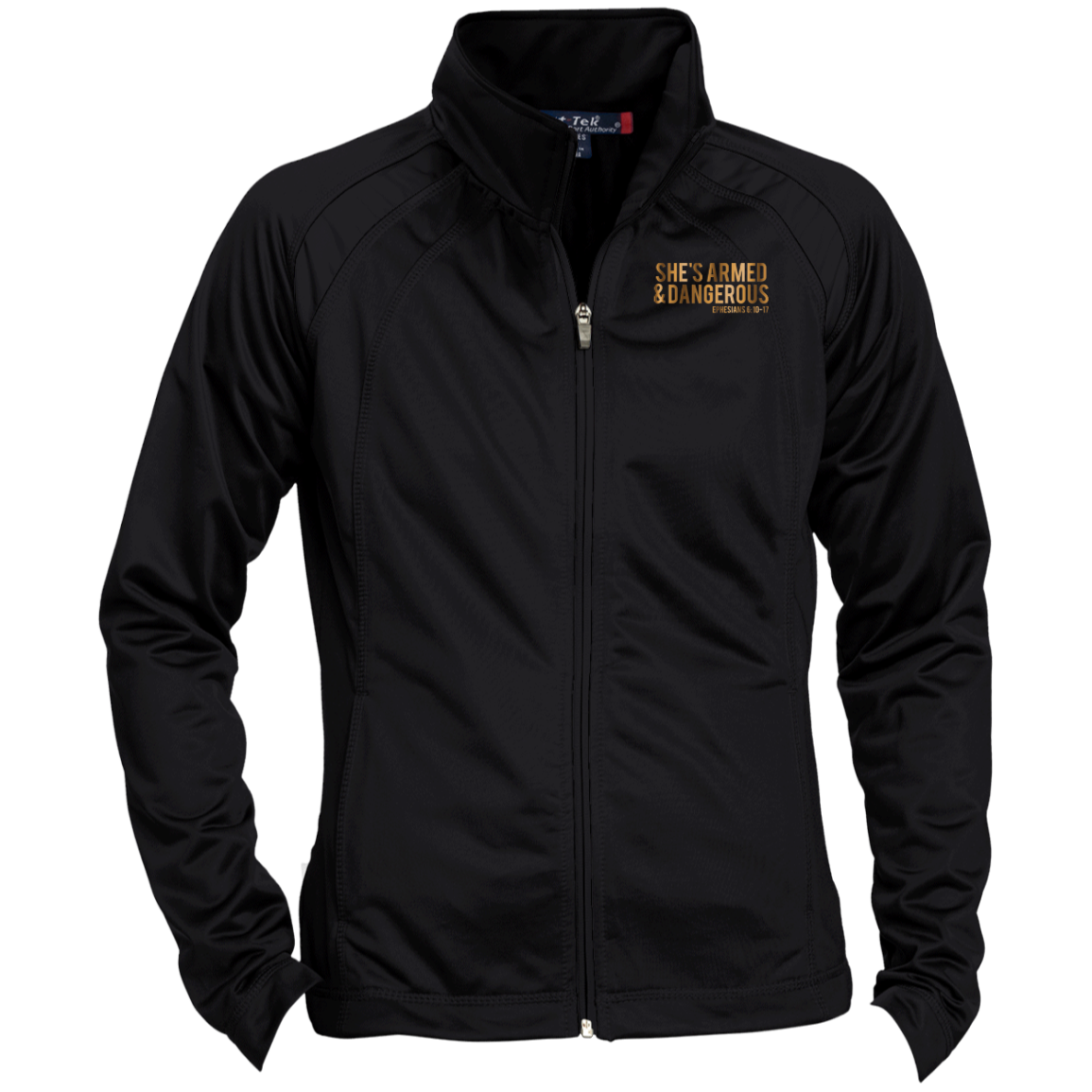LST90 Ladies' Raglan Sleeve Warmup Jacket