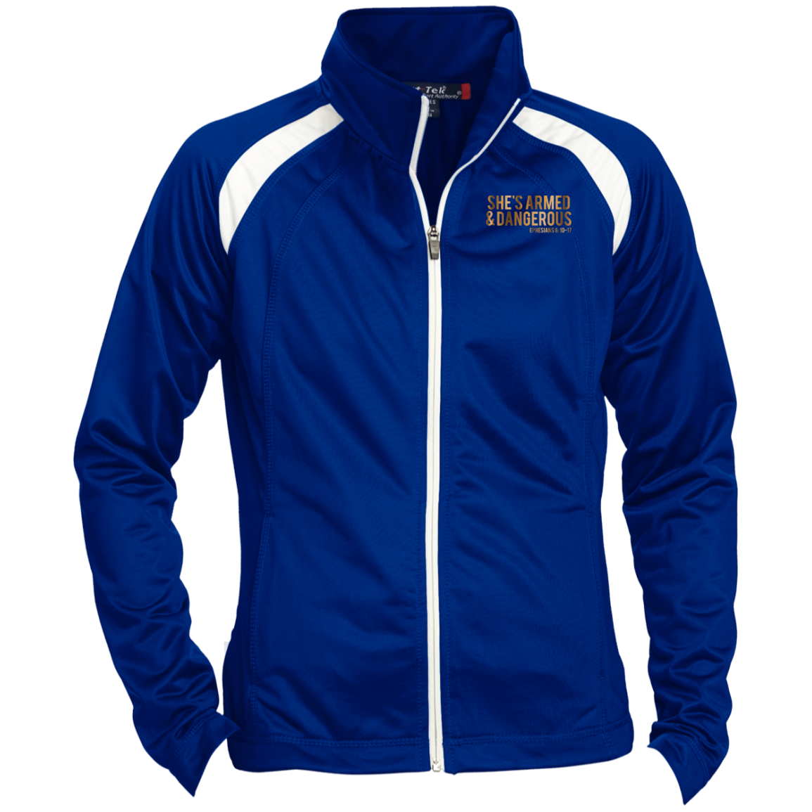 LST90 Ladies' Raglan Sleeve Warmup Jacket