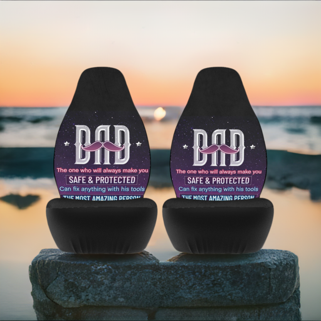 A Gift For Dad Polyester Car Seat Covers