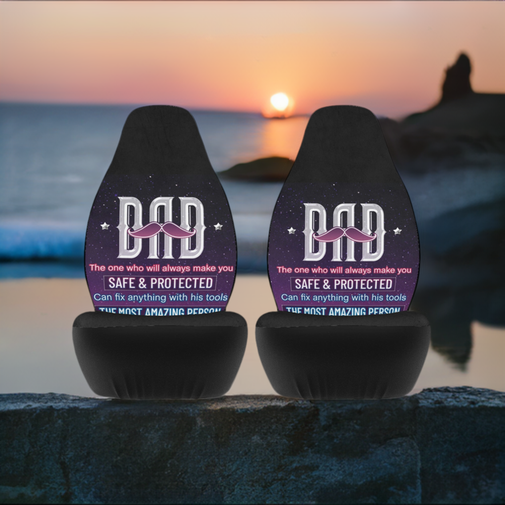 A Gift For Dad Polyester Car Seat Covers