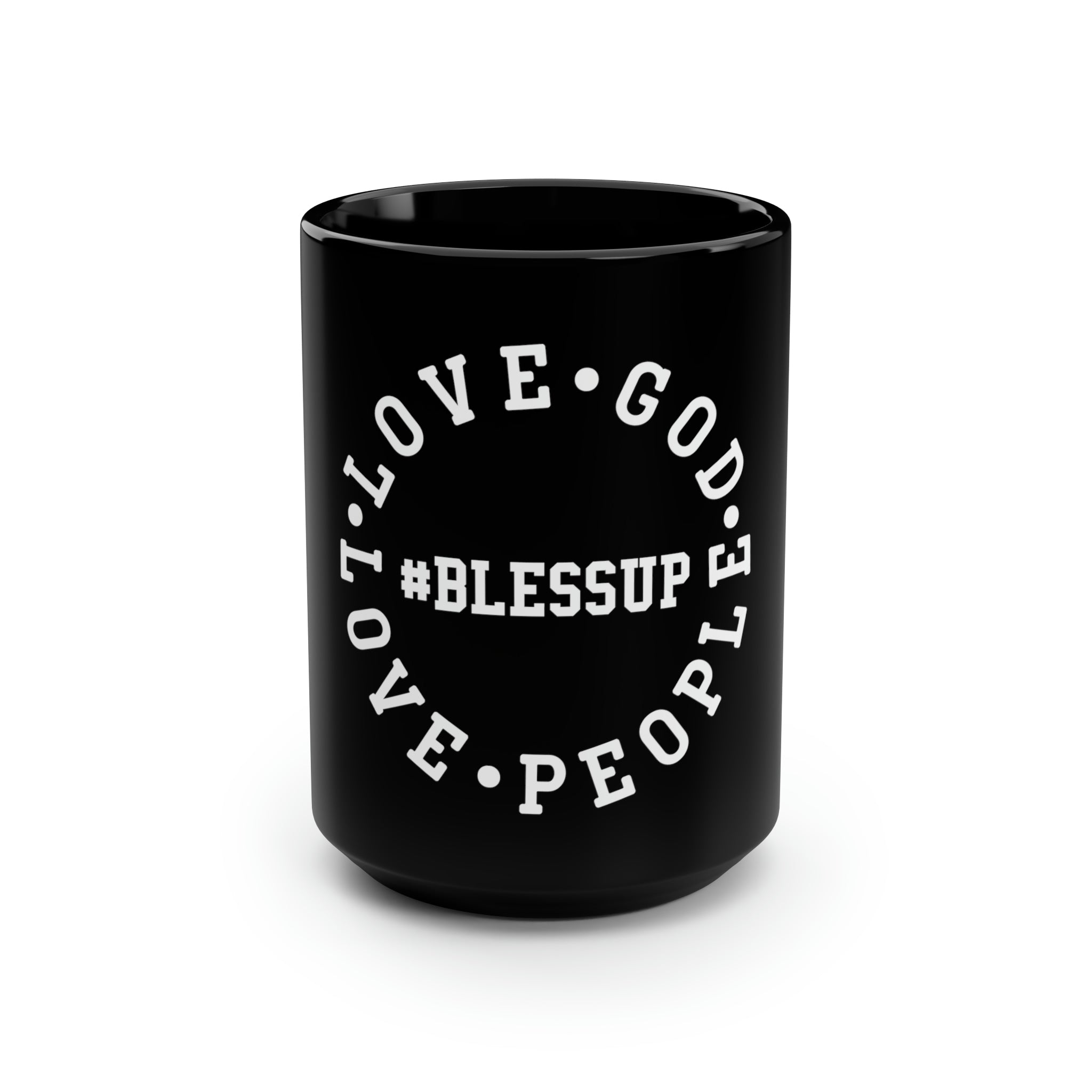Black Mug, 15oz