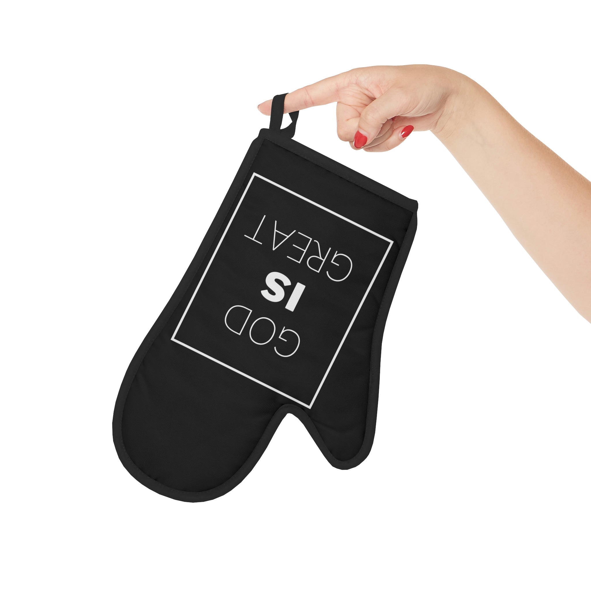 God is Great Oven Glove