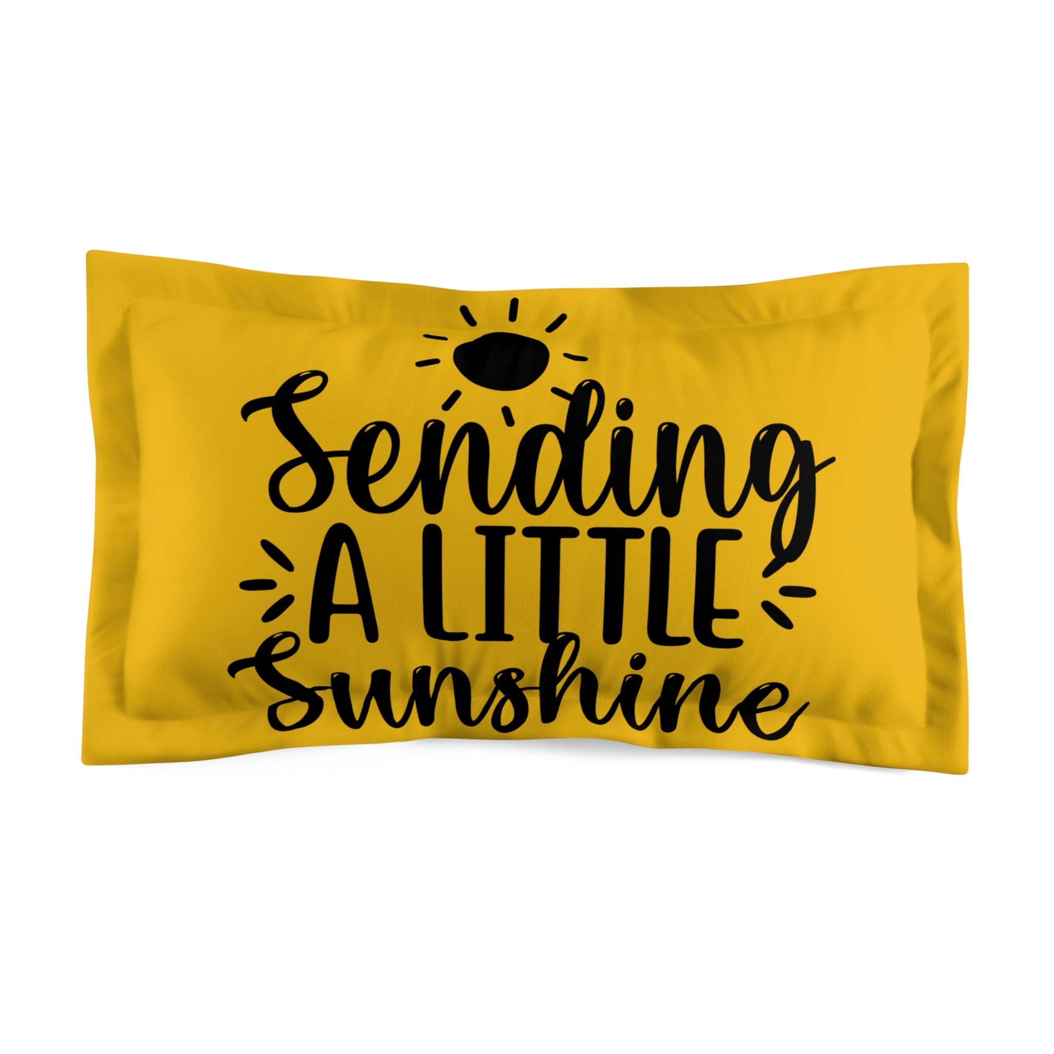 Brighten Her Day With This Microfiber Pillow Sham