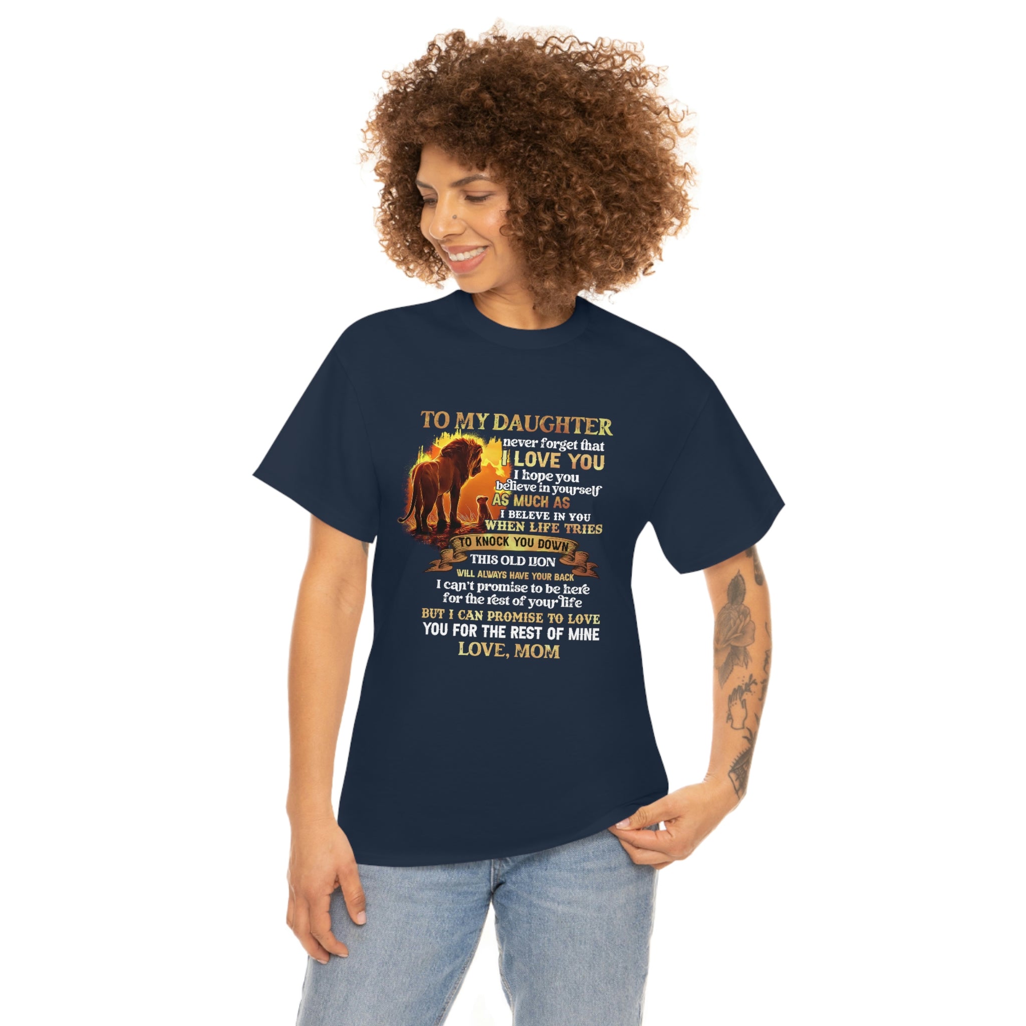 My Daughter Heavy Cotton Tee