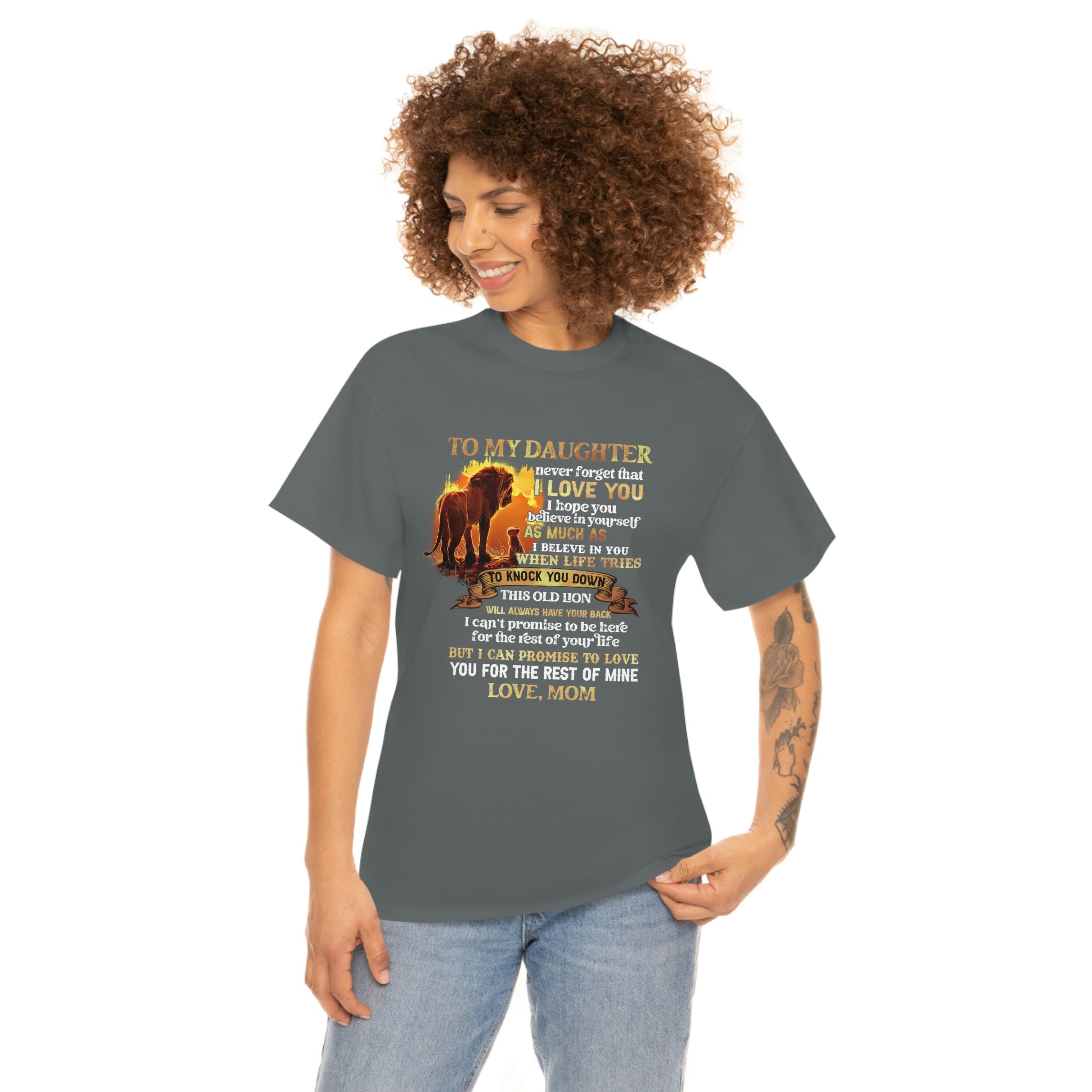 My Daughter Heavy Cotton Tee