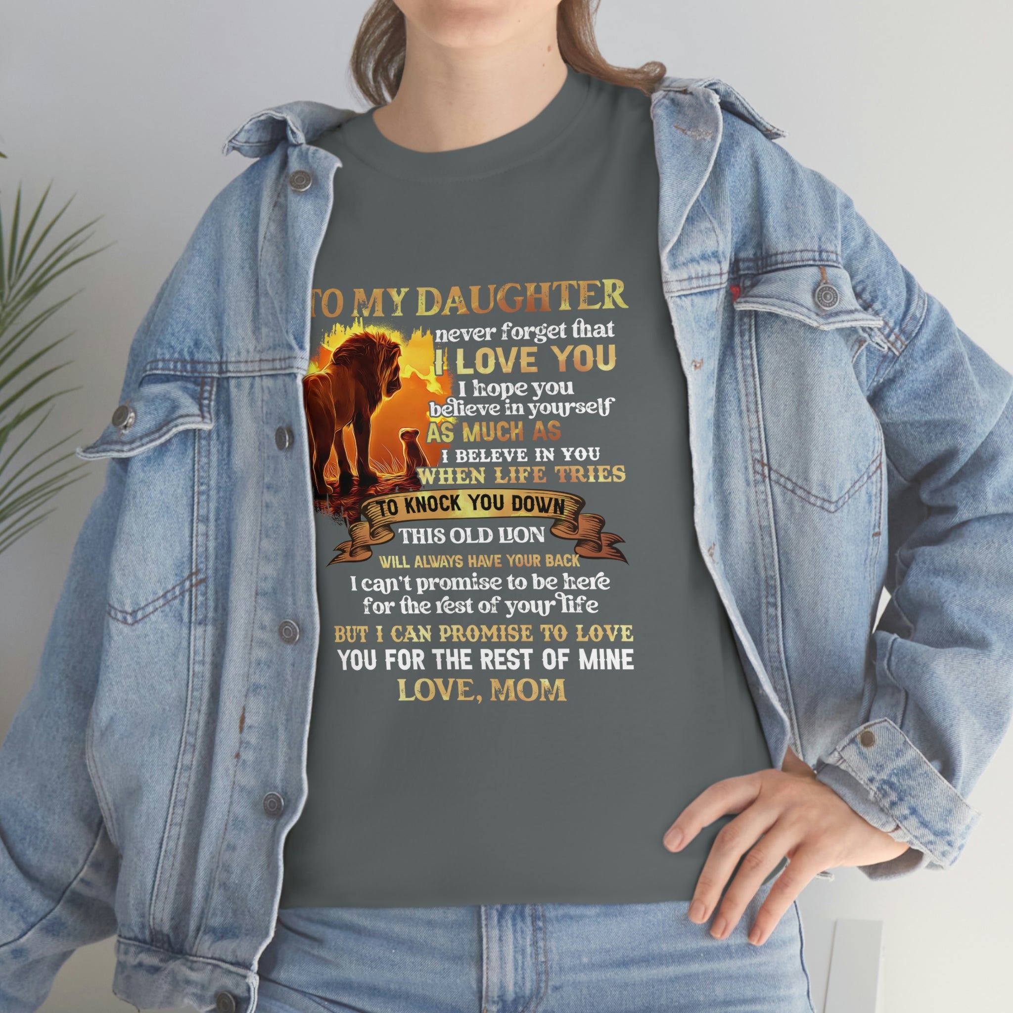 My Daughter Heavy Cotton Tee