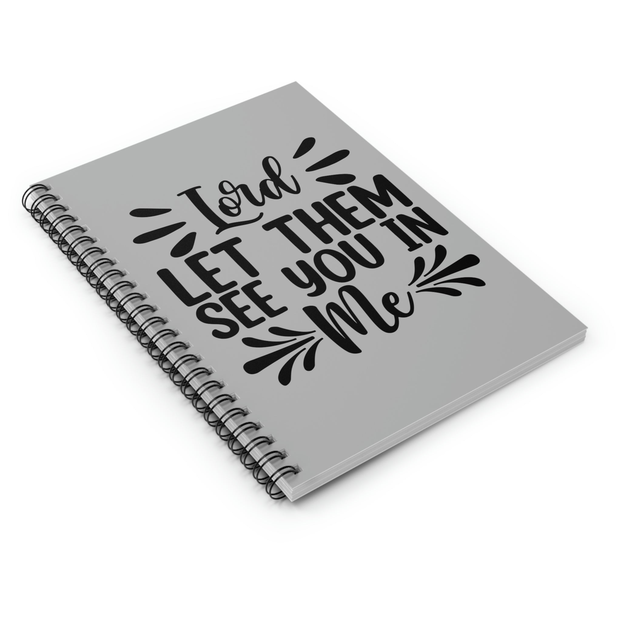 Lord Let Them See You Spiral Notebook - Ruled Line