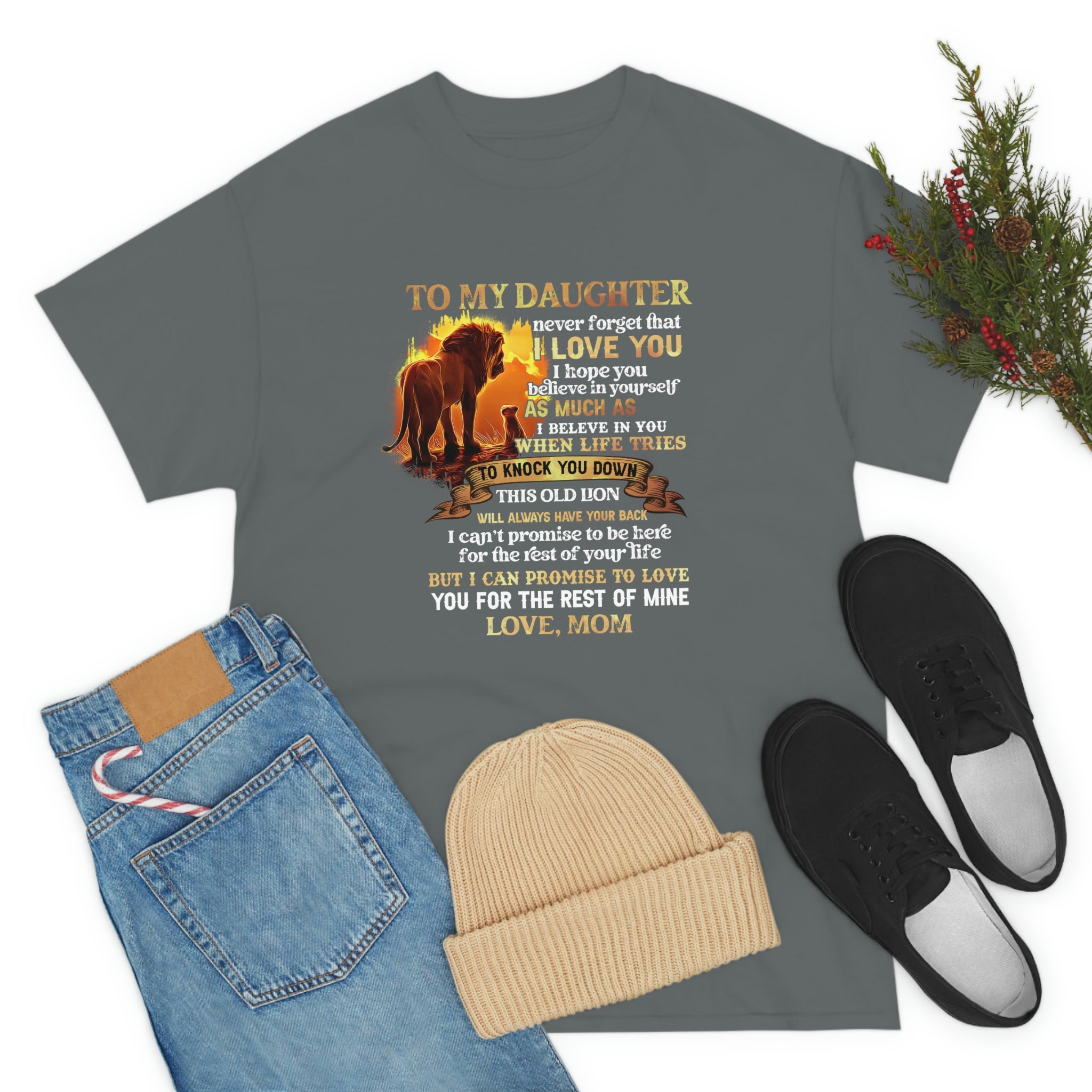 My Daughter Heavy Cotton Tee