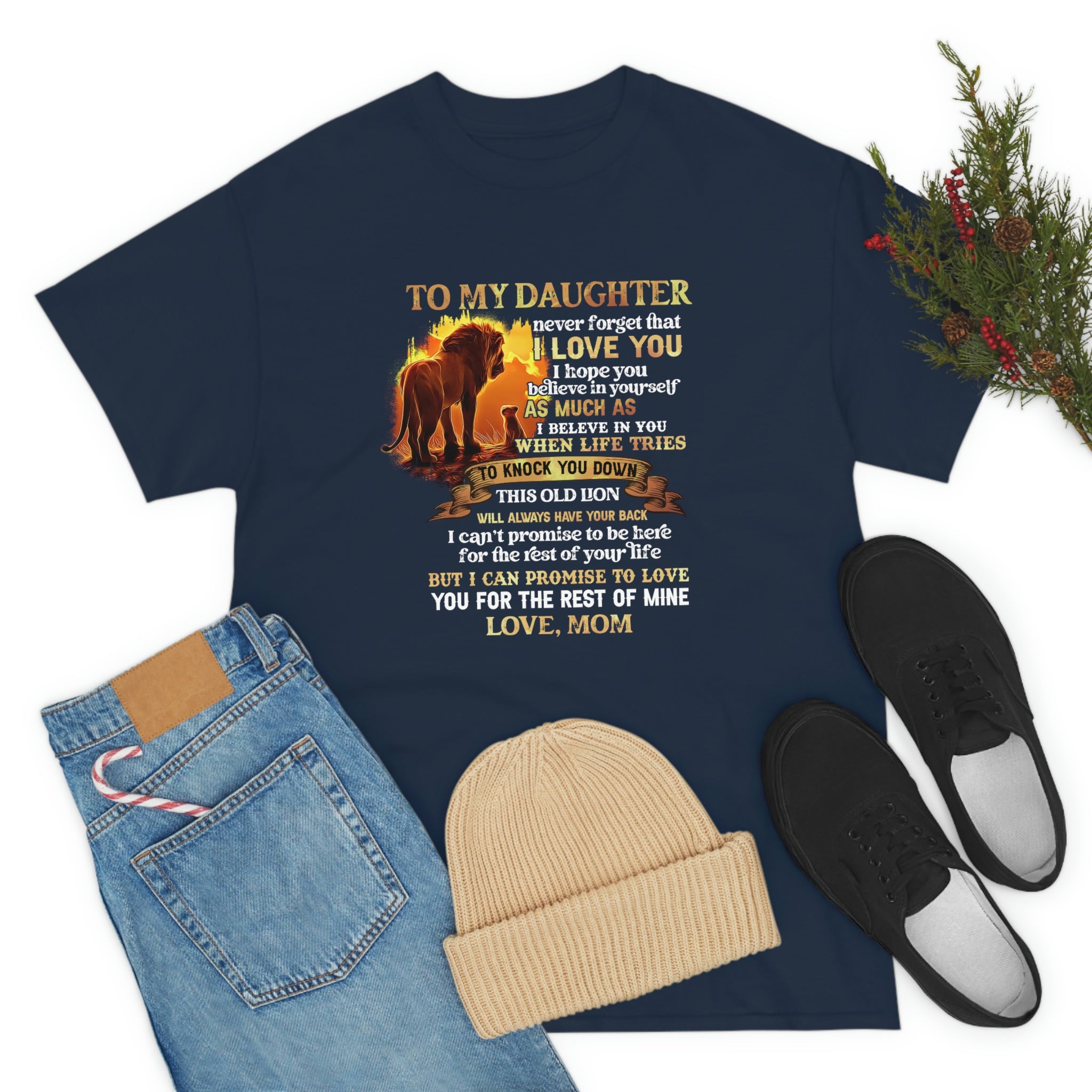 My Daughter Heavy Cotton Tee