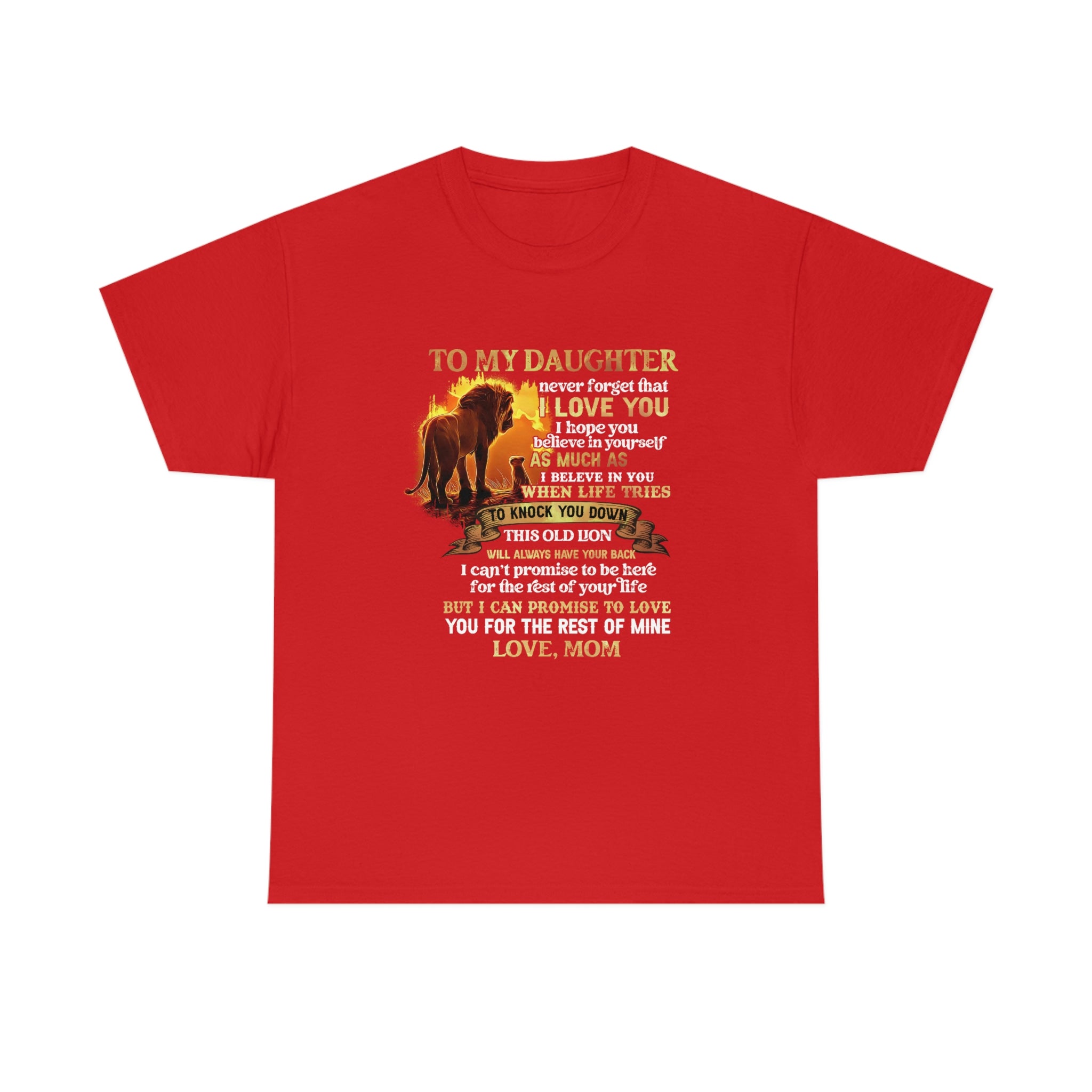 My Daughter Heavy Cotton Tee