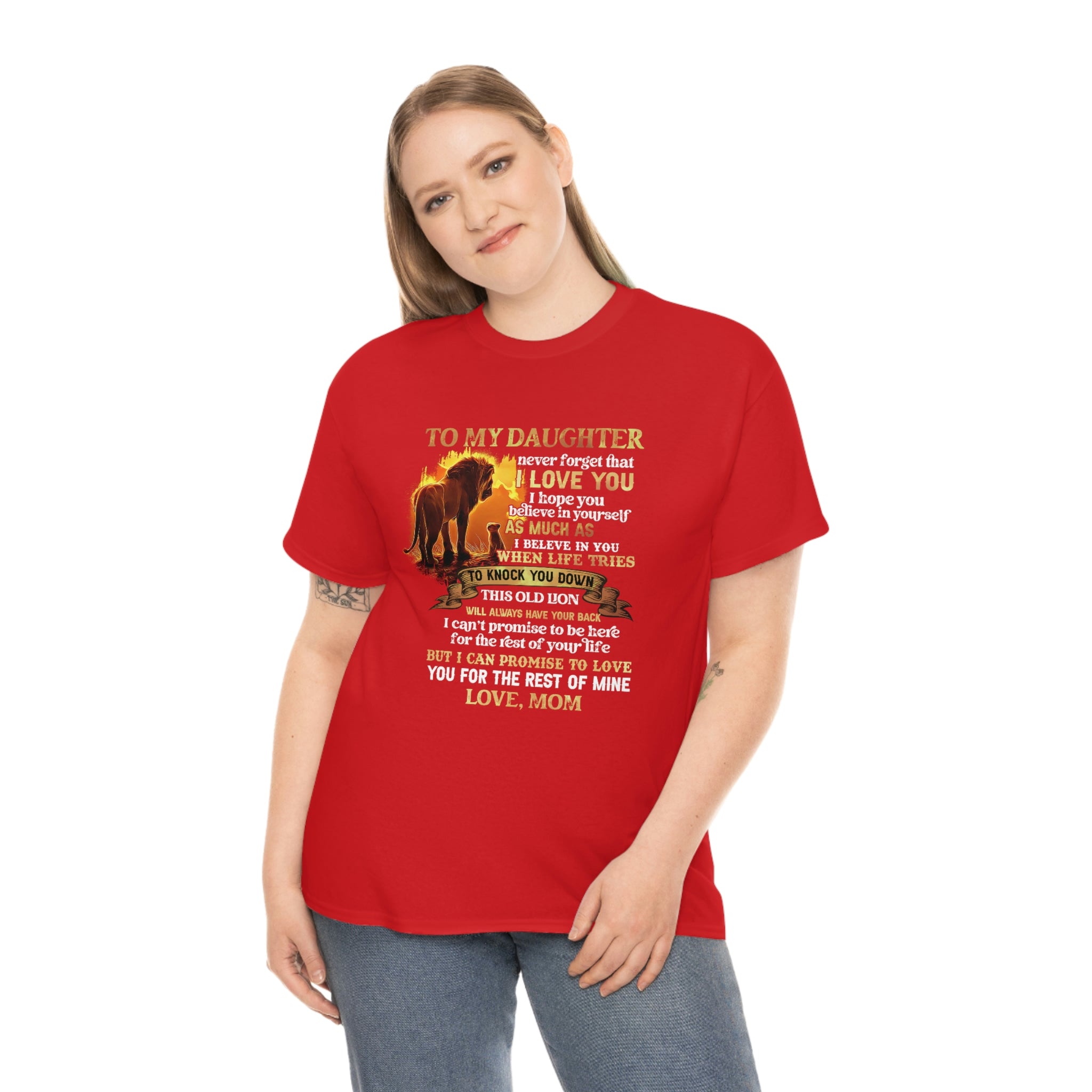 My Daughter Heavy Cotton Tee