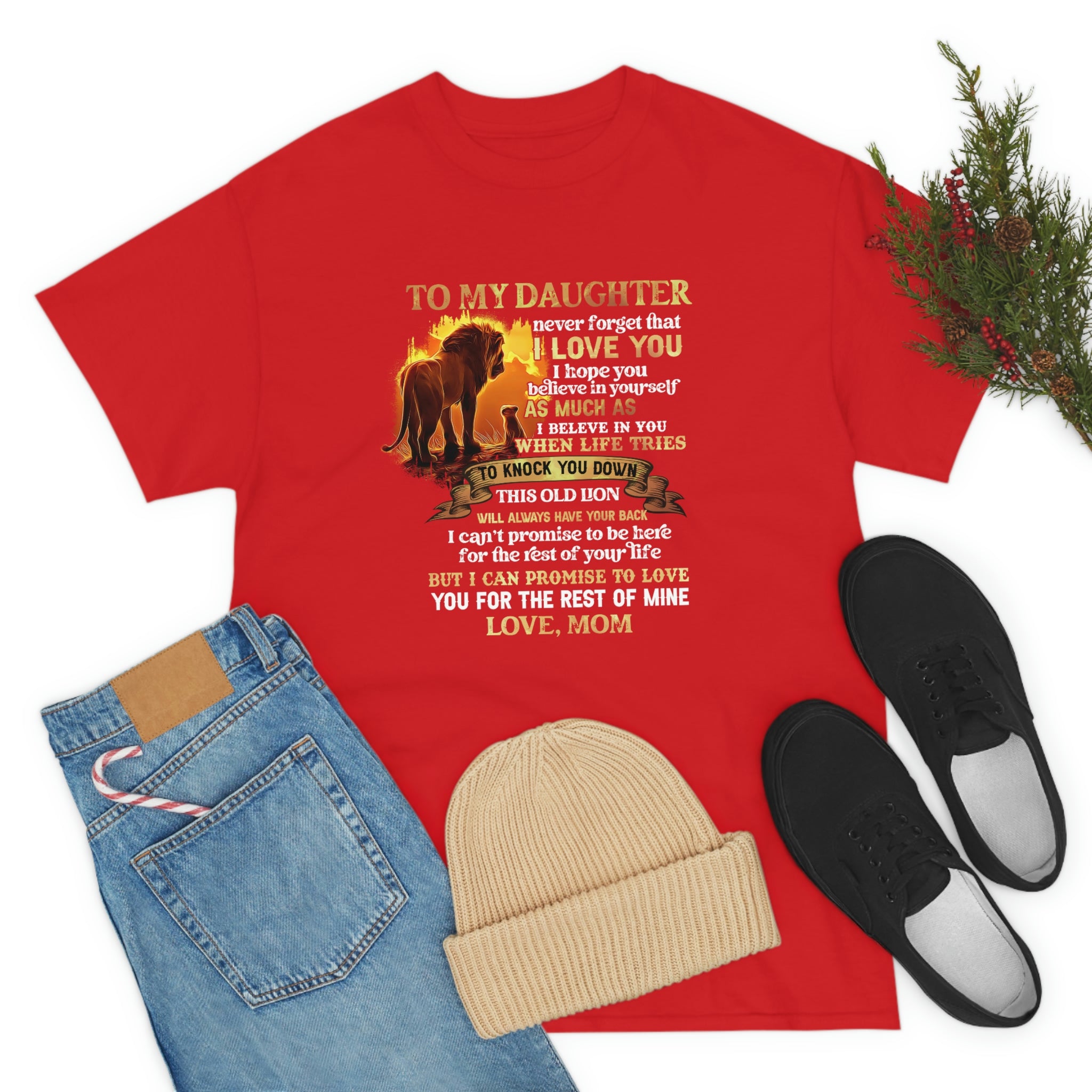 My Daughter Heavy Cotton Tee