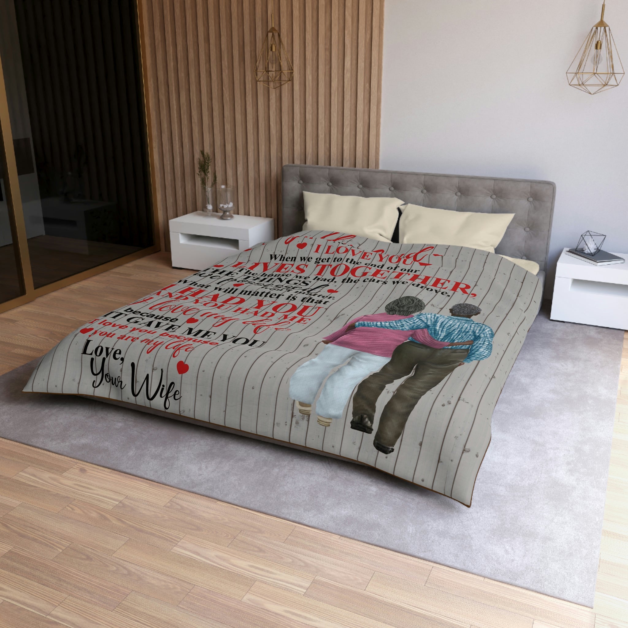 Your Husband Will Love This Microfiber Duvet Cover Blanket