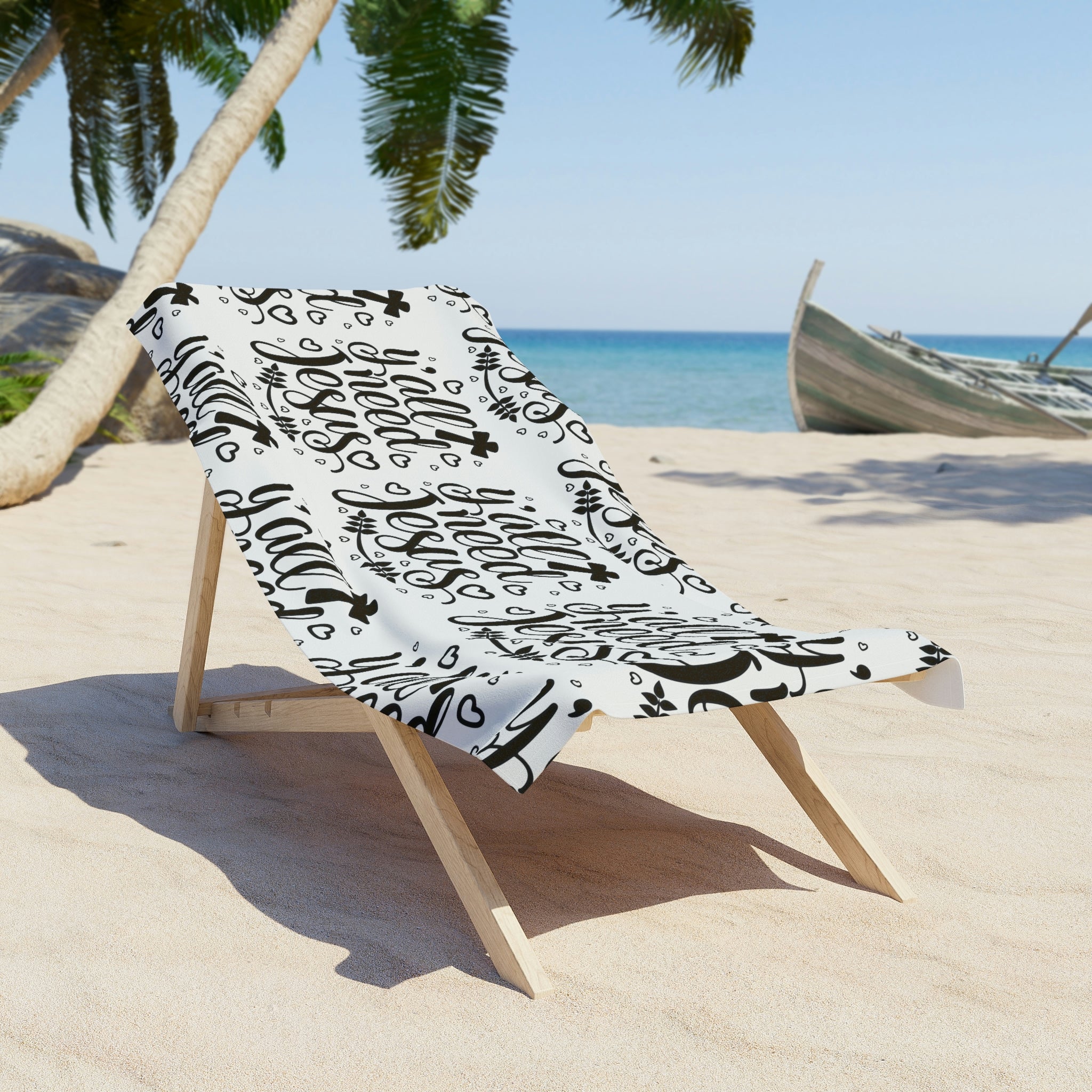 Need Jesus Beach Towel