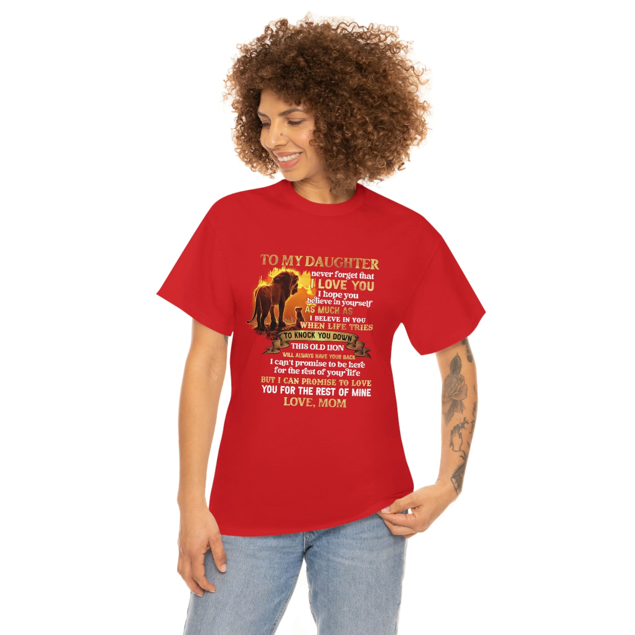 My Daughter Heavy Cotton Tee