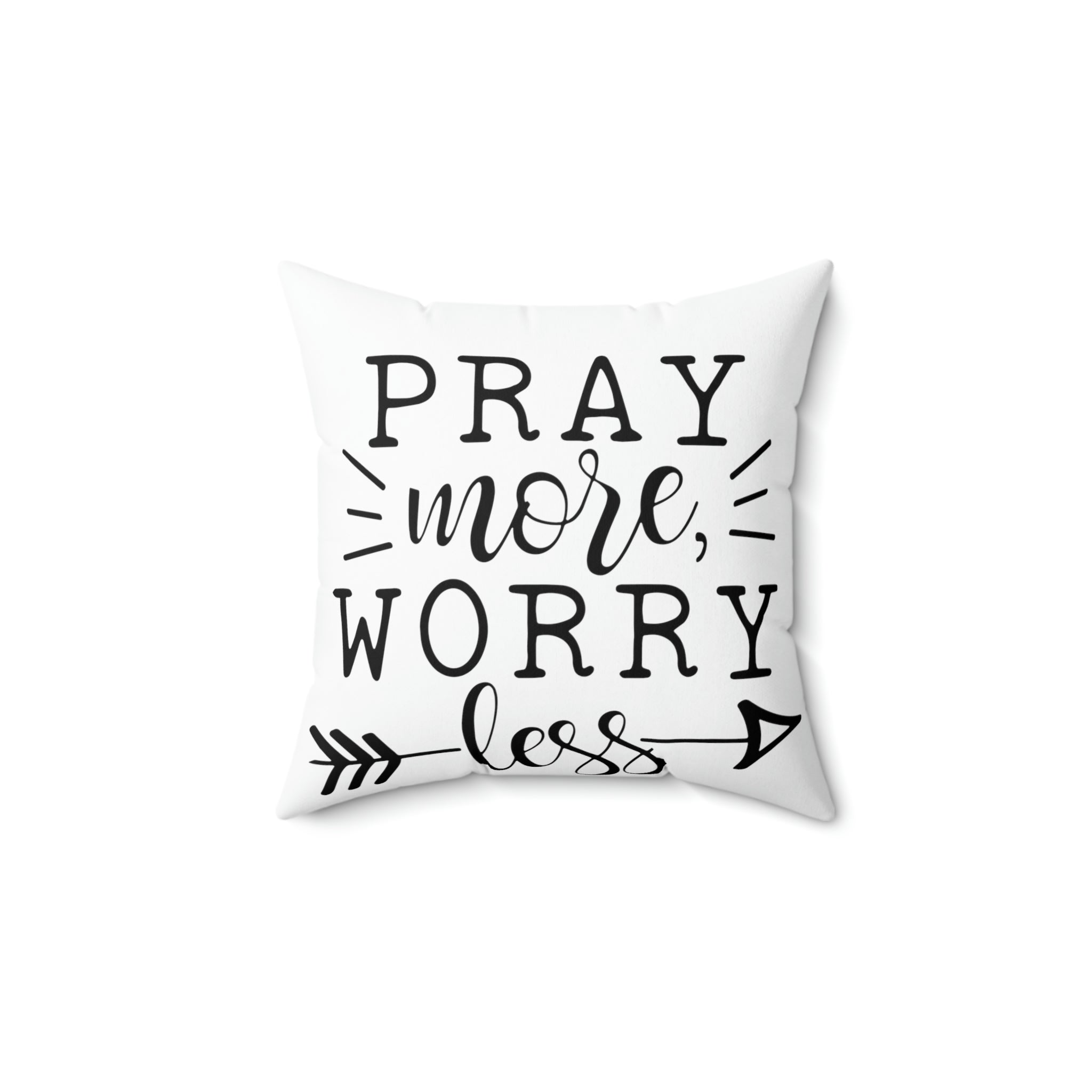 Spun Polyester Square Pillow