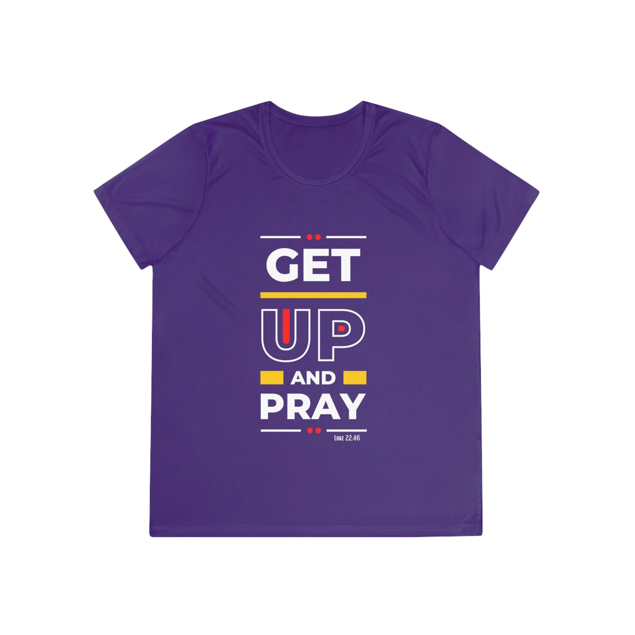 Get Up and Pray Ladies Competitor Tee