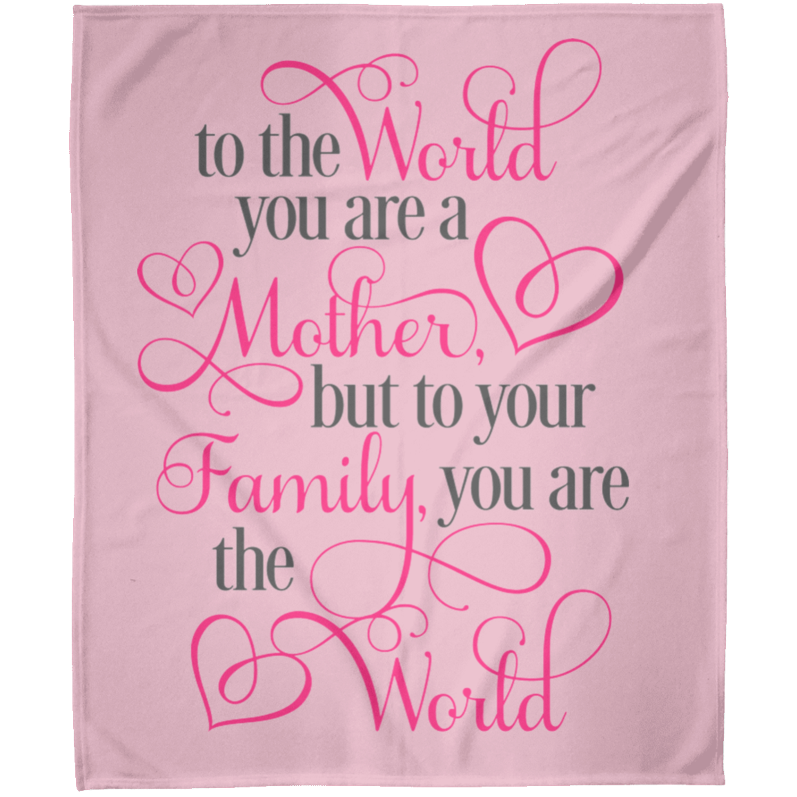 Mother You Are Our World FLM Arctic Fleece Blanket 50x60