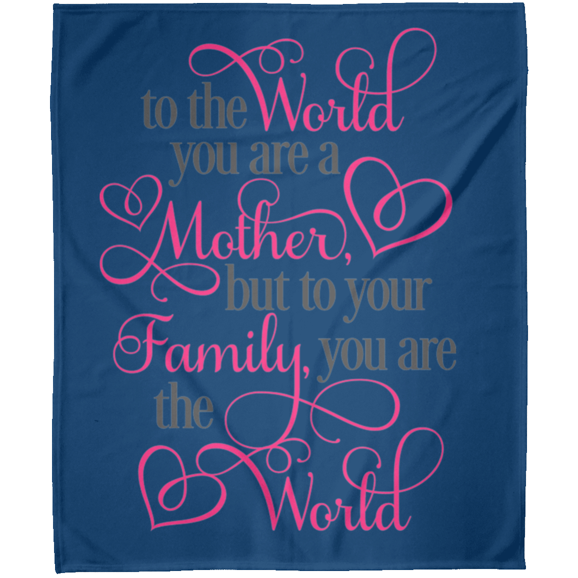 Mother You Are Our World FLM Arctic Fleece Blanket 50x60