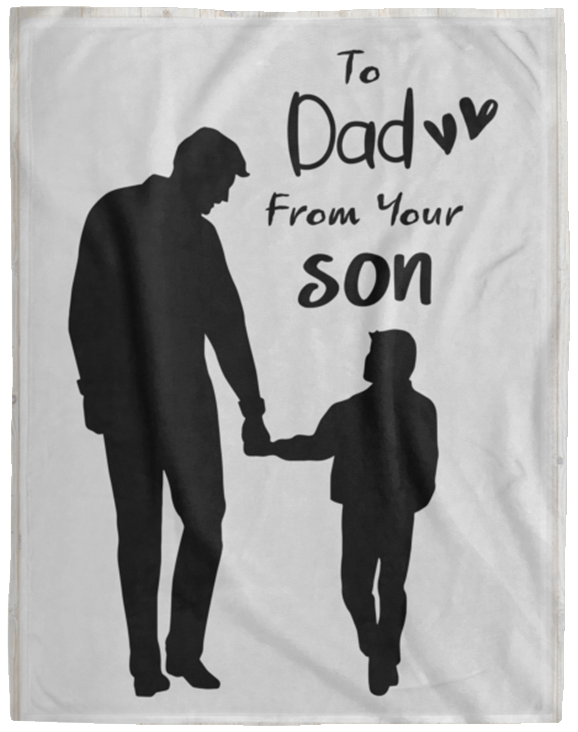 Just Something For Dad VPL Cozy Plush Fleece Blanket - 60x80
