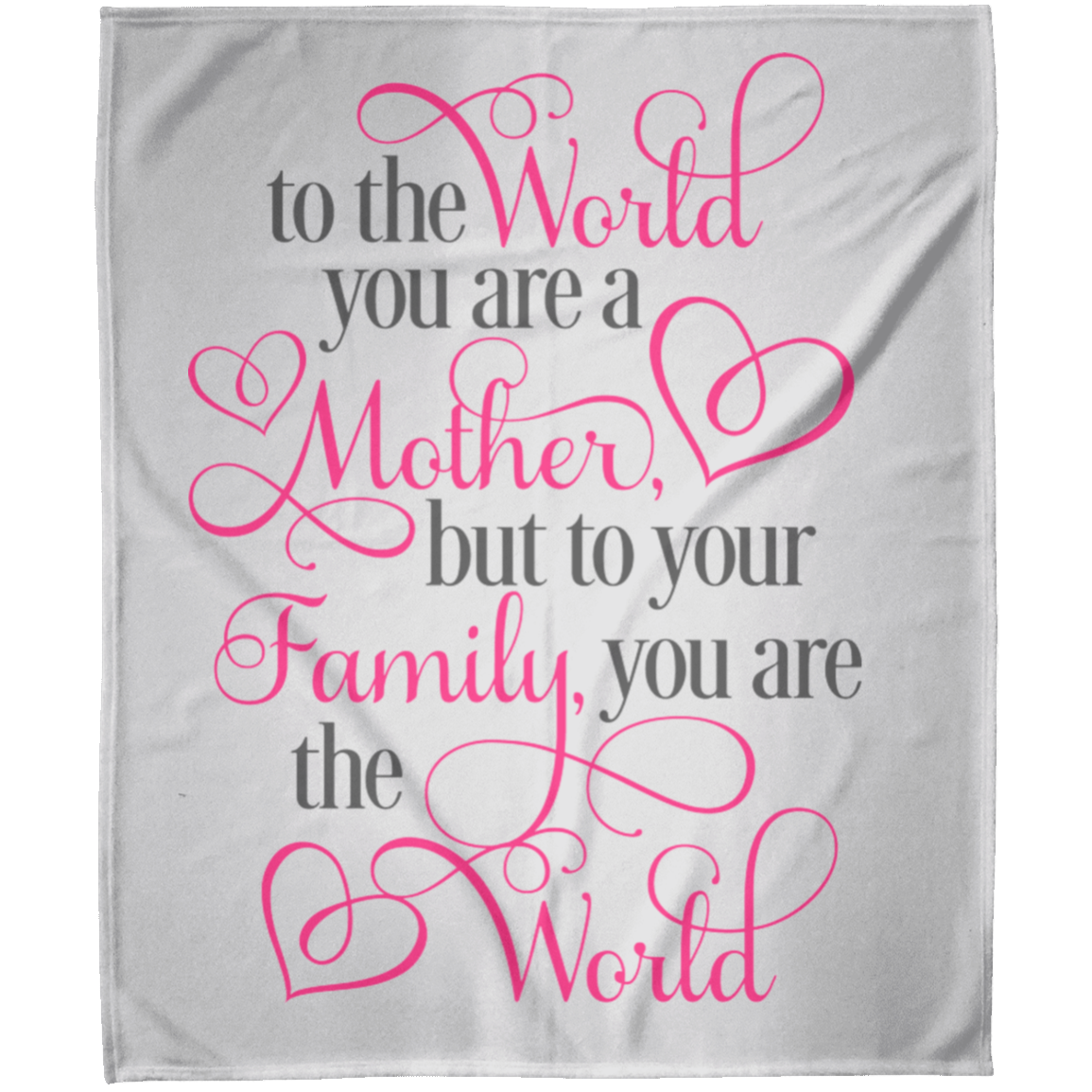 Mother You Are Our World FLM Arctic Fleece Blanket 50x60