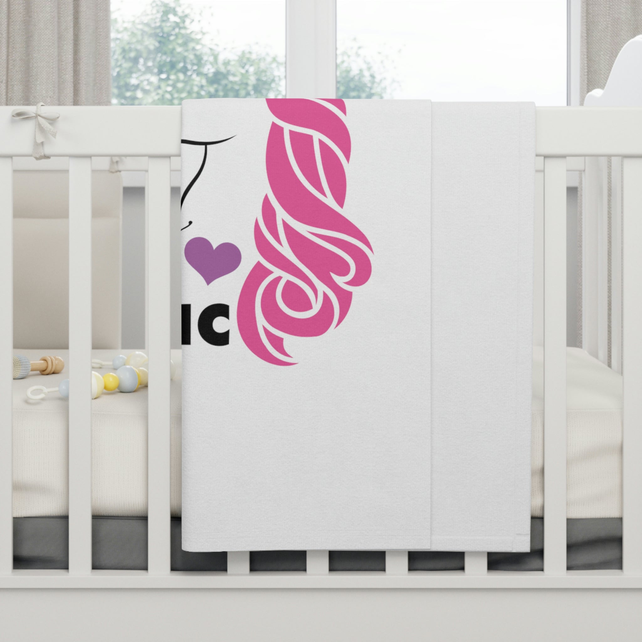 Cute and Dramatic Soft Fleece Baby Blanket