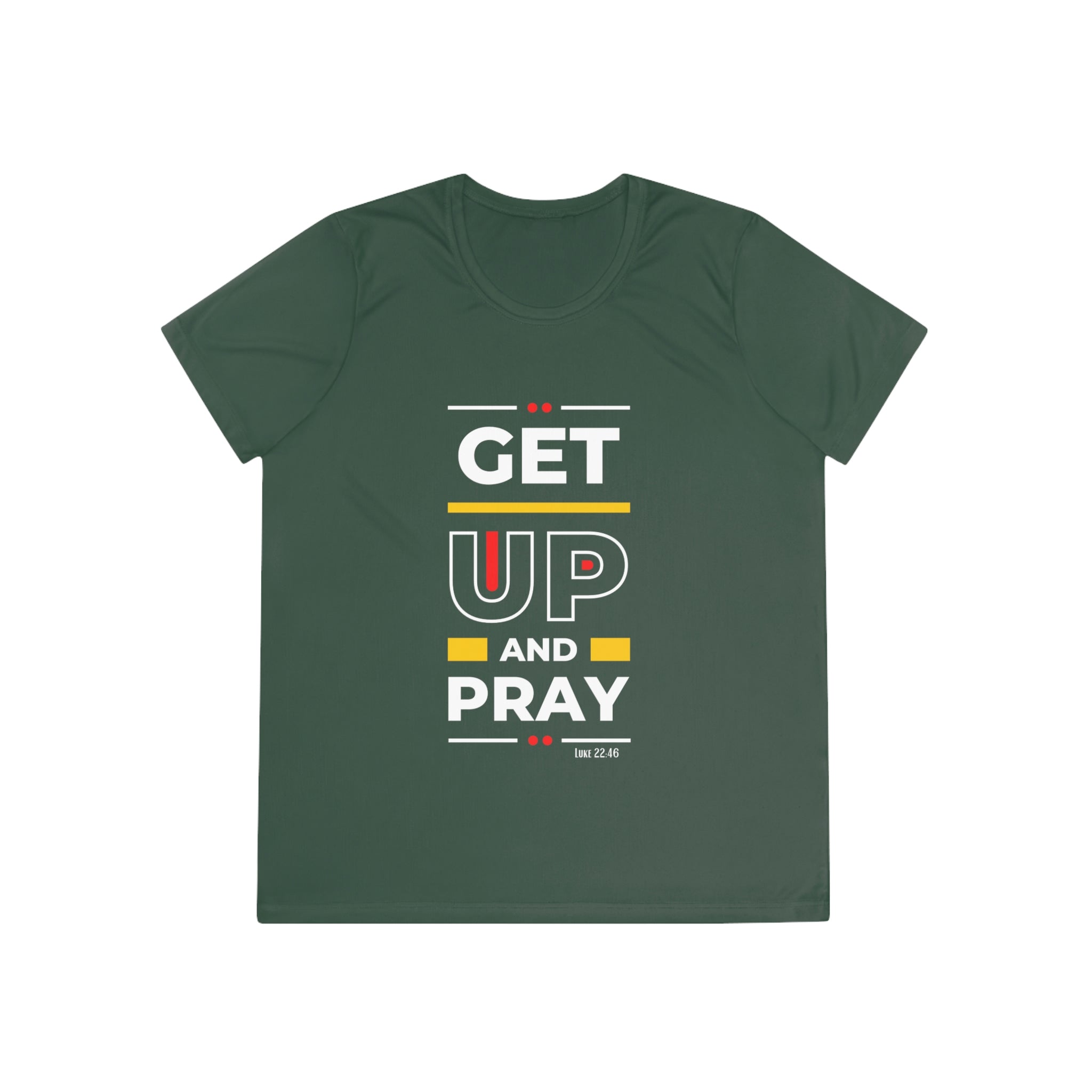 Get Up and Pray Ladies Competitor Tee