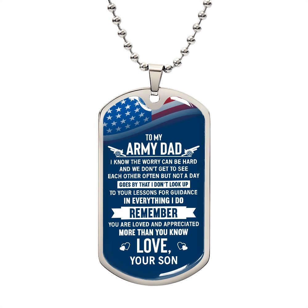 To My Army Dad