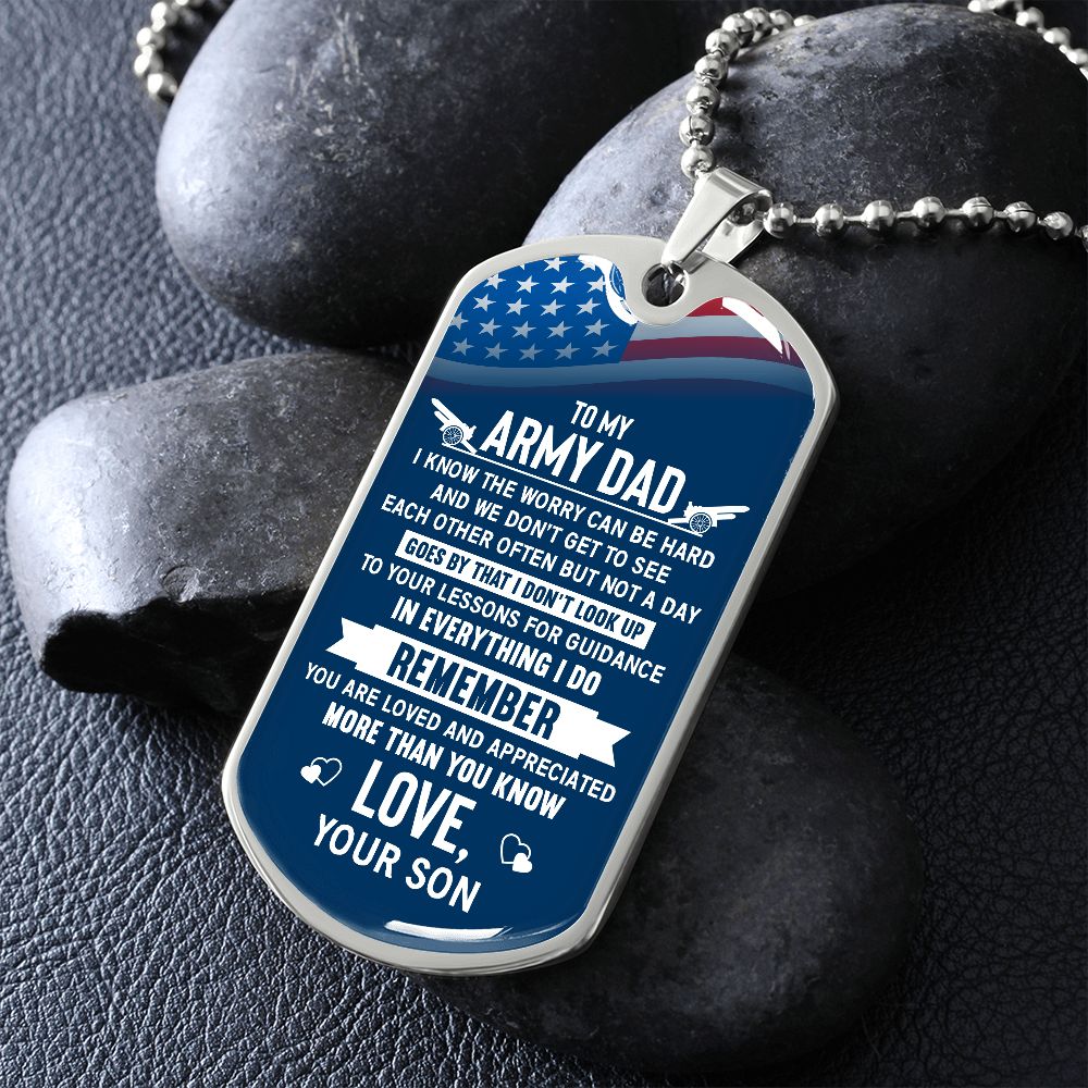To My Army Dad