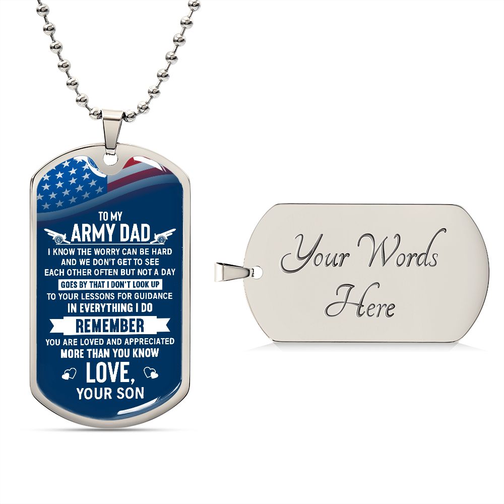 To My Army Dad