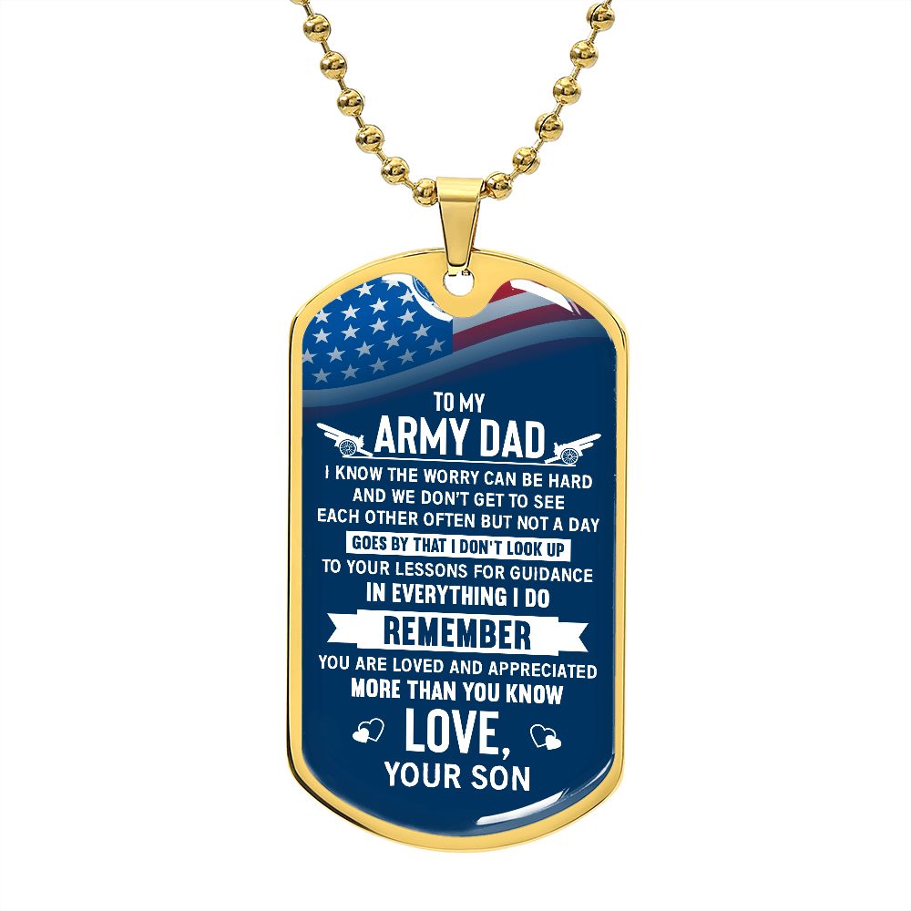 To My Army Dad