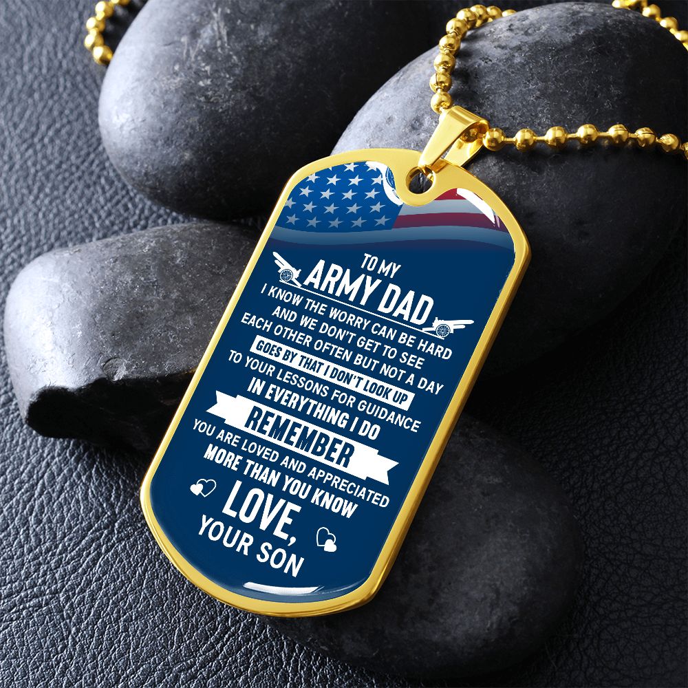 To My Army Dad