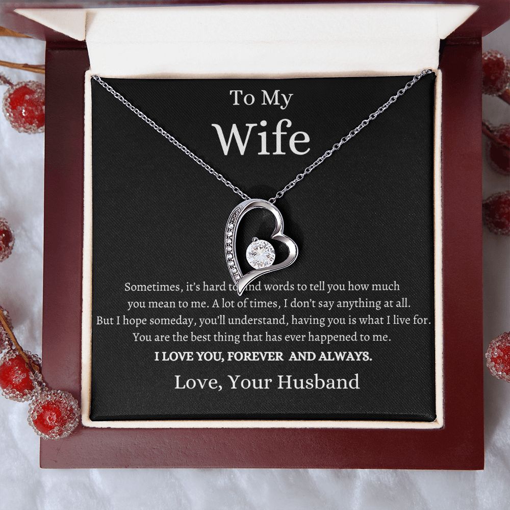 My Wife, I Love You Forever And Always