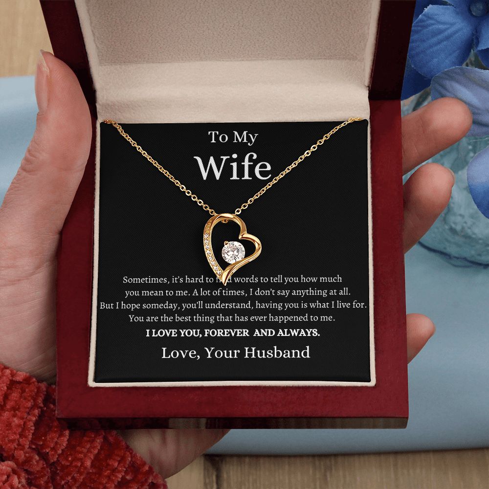 My Wife, I Love You Forever And Always
