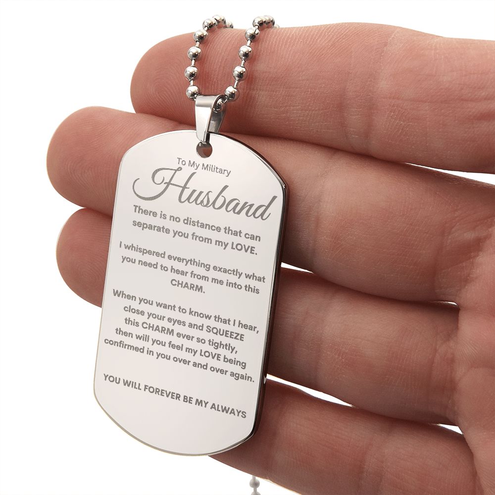 Military Husband There Is No Distanace