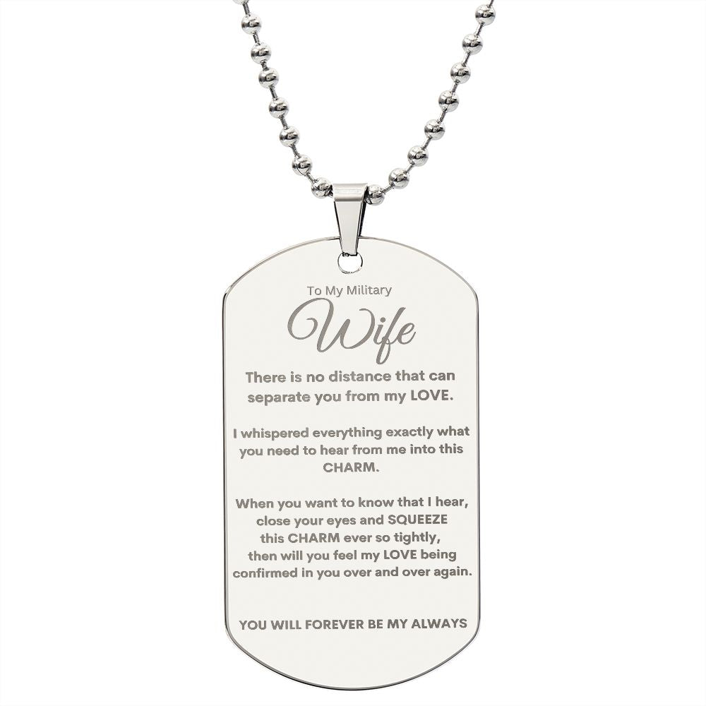 Military Wife There Is No Distance