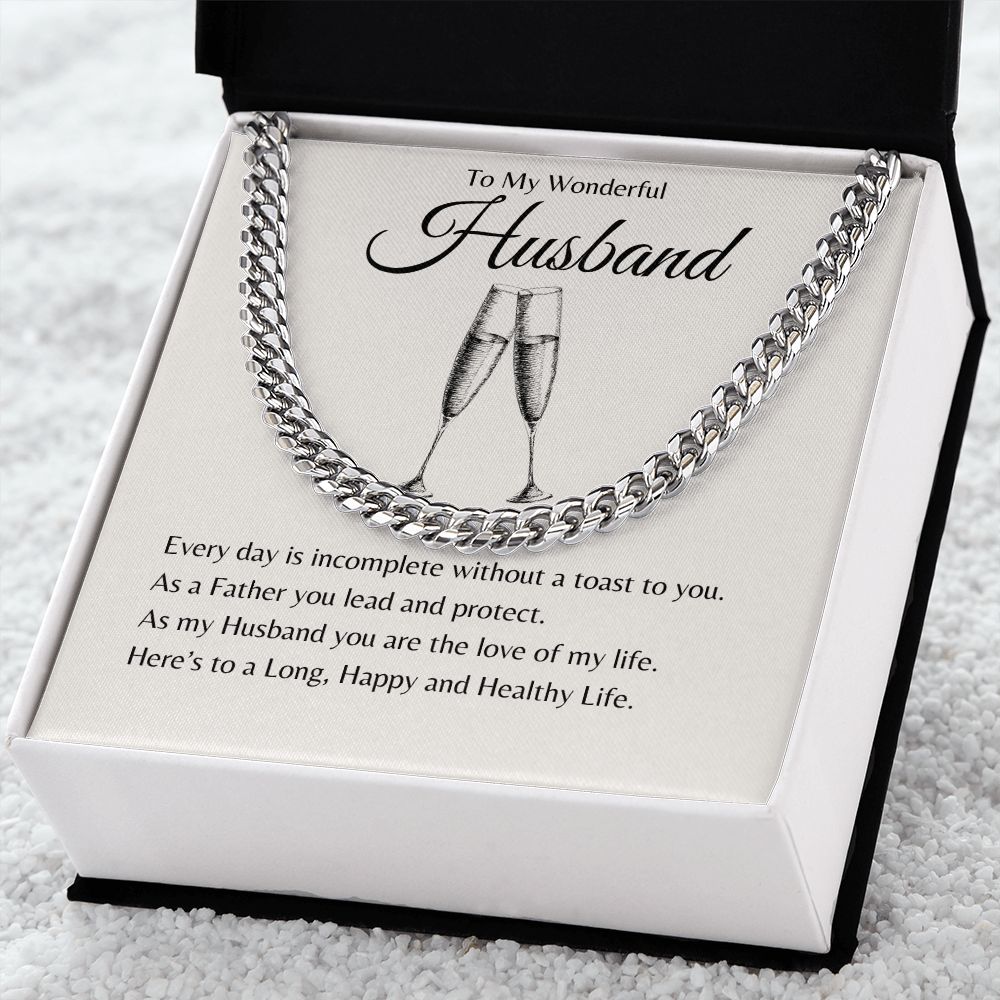 A Toast To My Husband