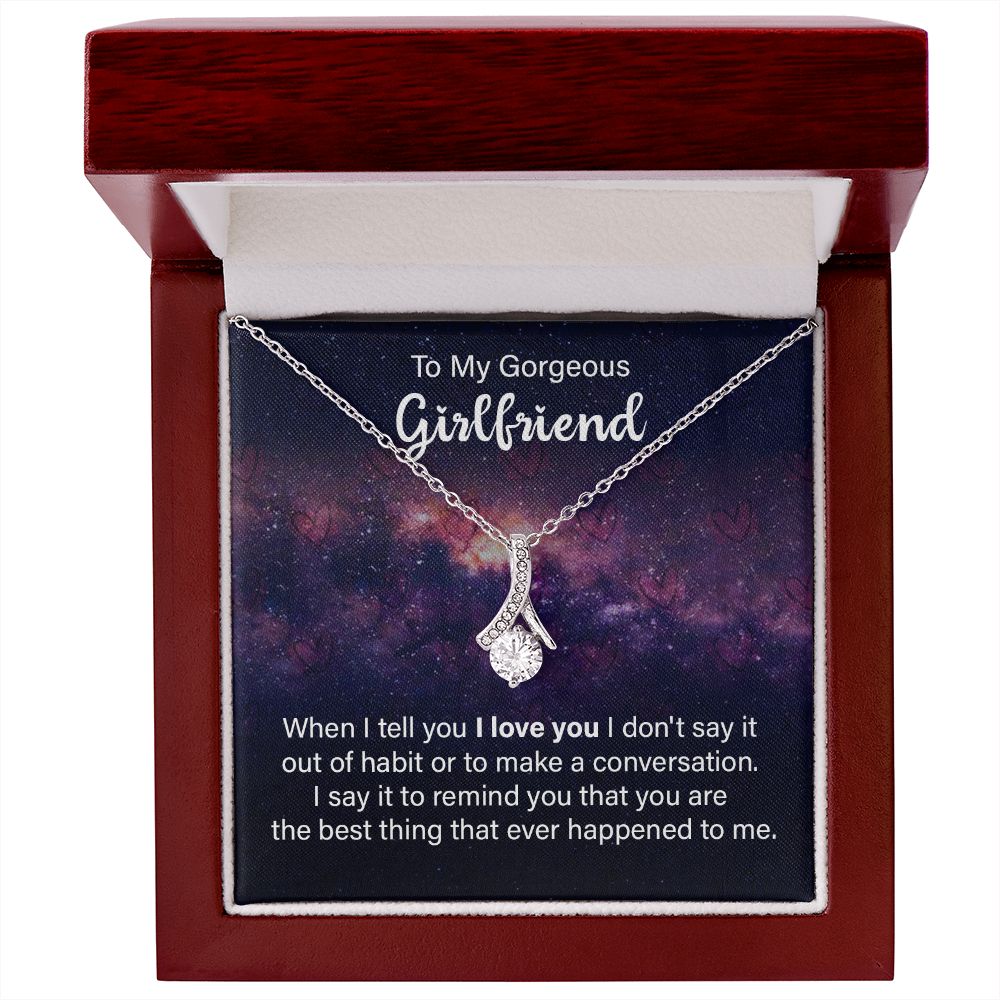 To My Gorgeous Girlfriend