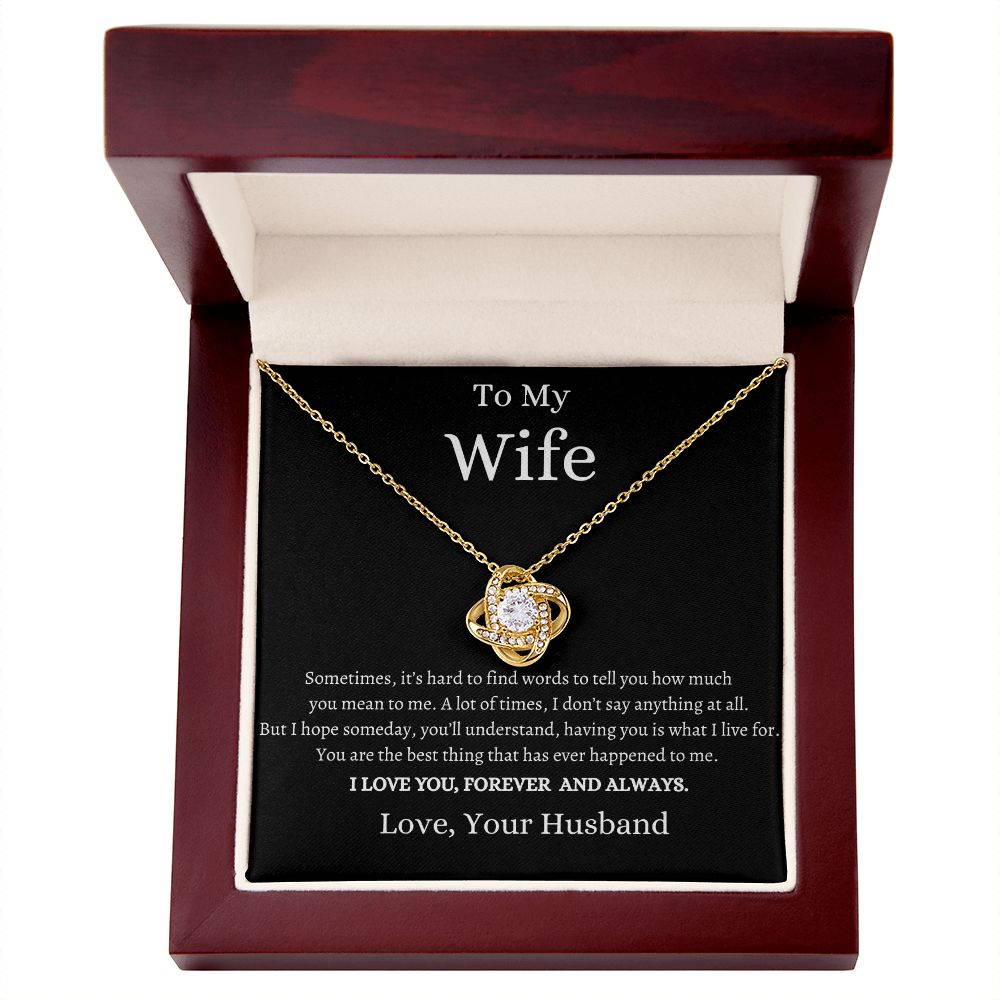 My Wife, I Love You Forever And Always
