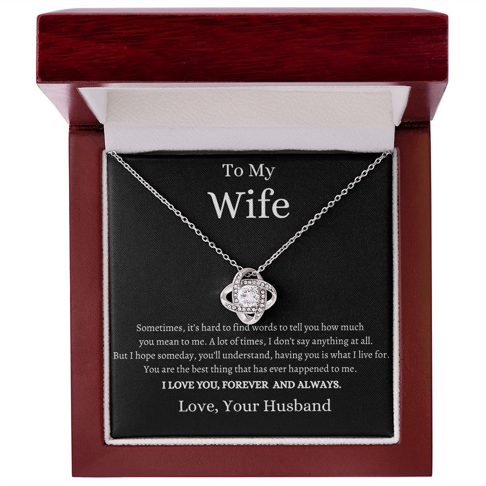 My Wife, I Love You Forever And Always