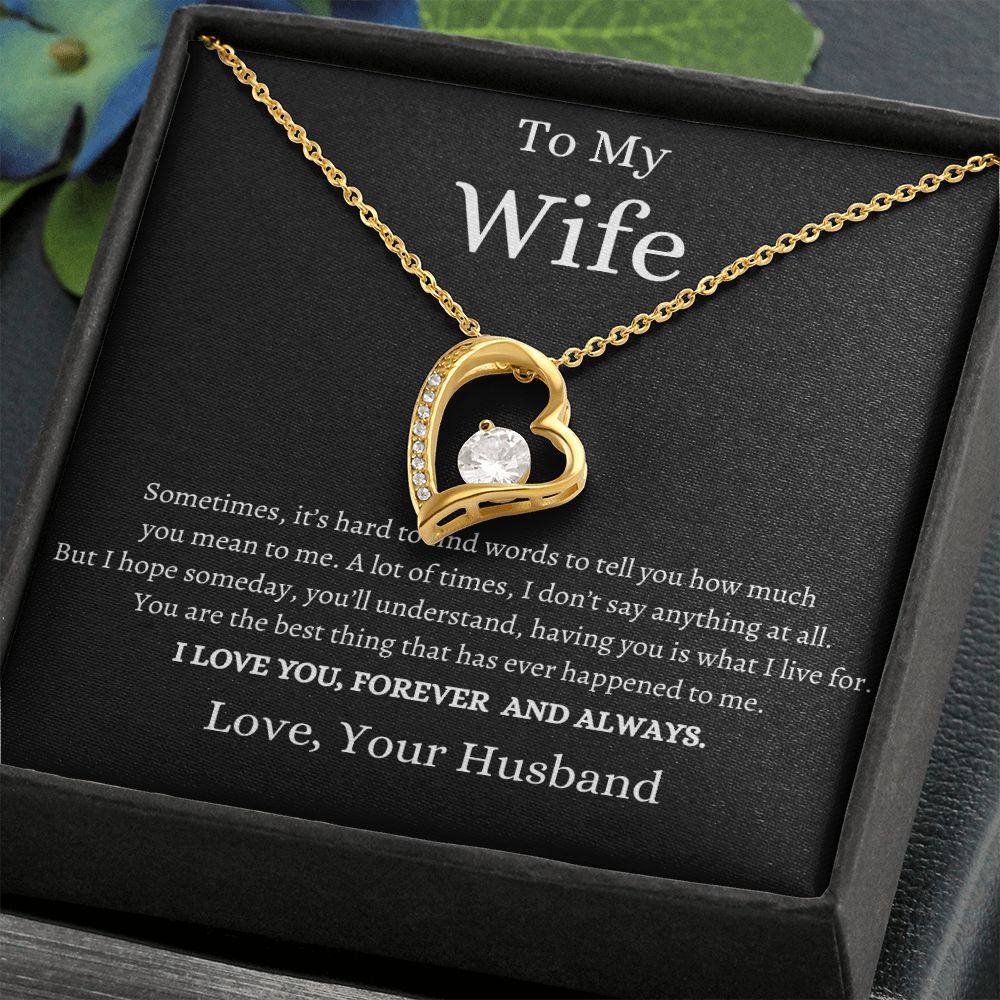 My Wife, I Love You Forever And Always