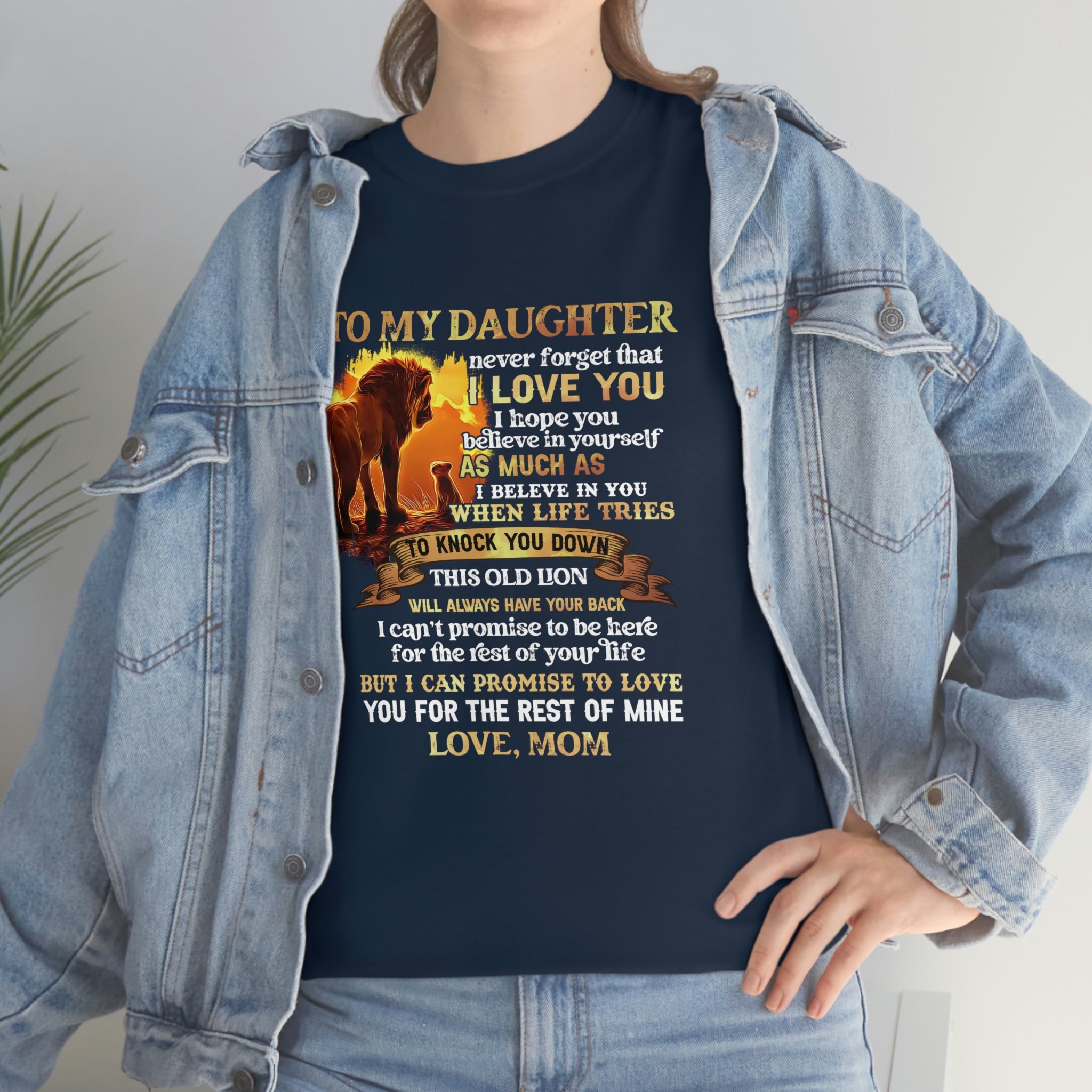 My Daughter Heavy Cotton Tee