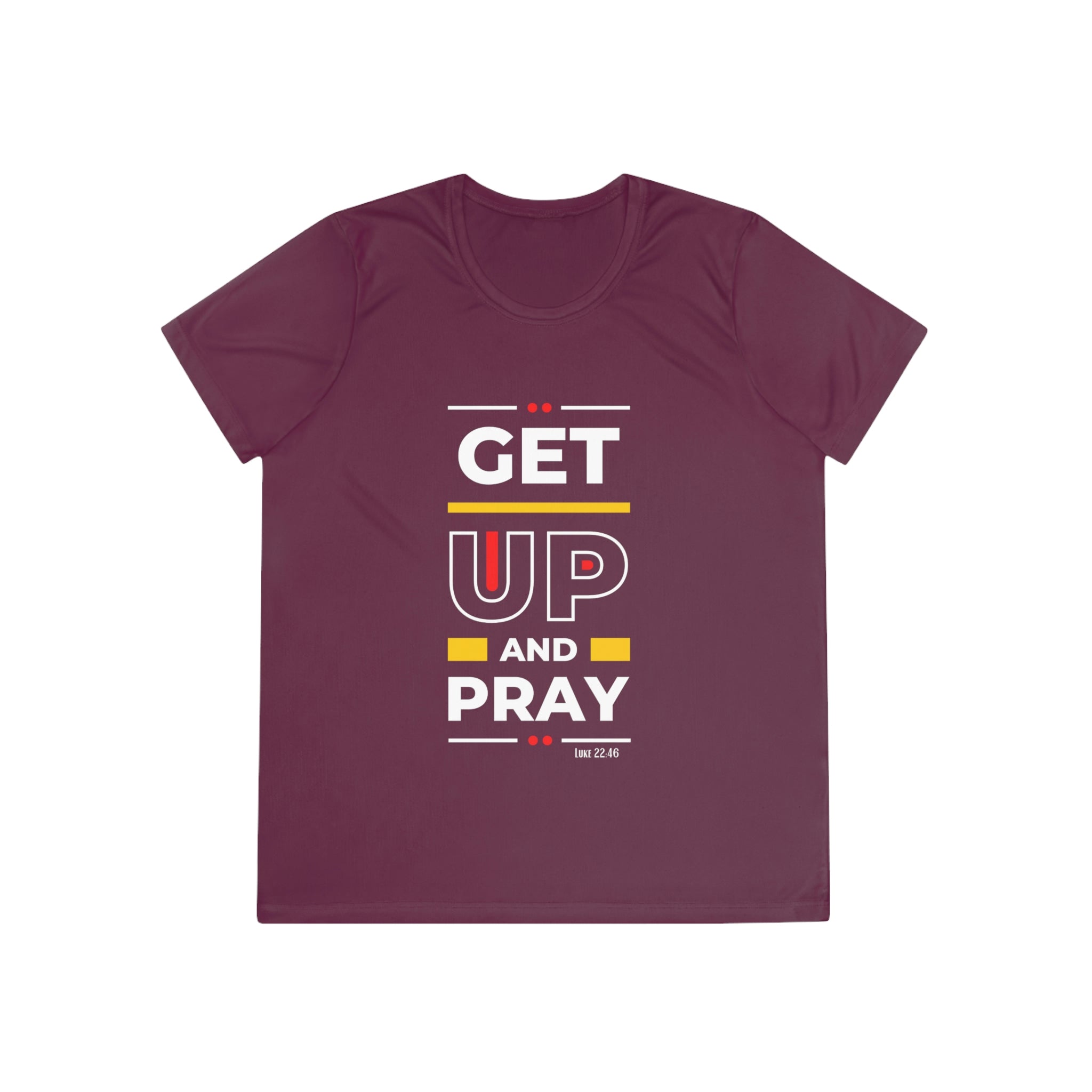 Get Up and Pray Ladies Competitor Tee