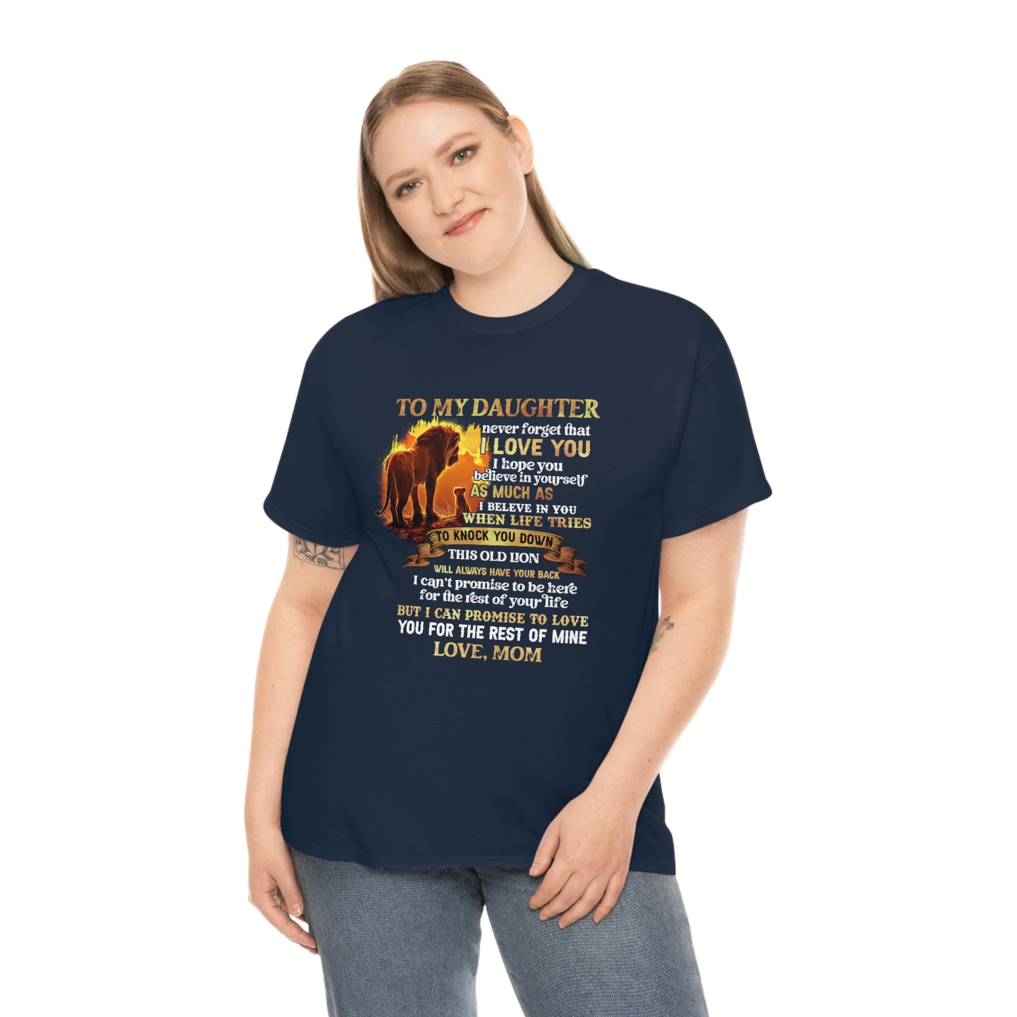 My Daughter Heavy Cotton Tee