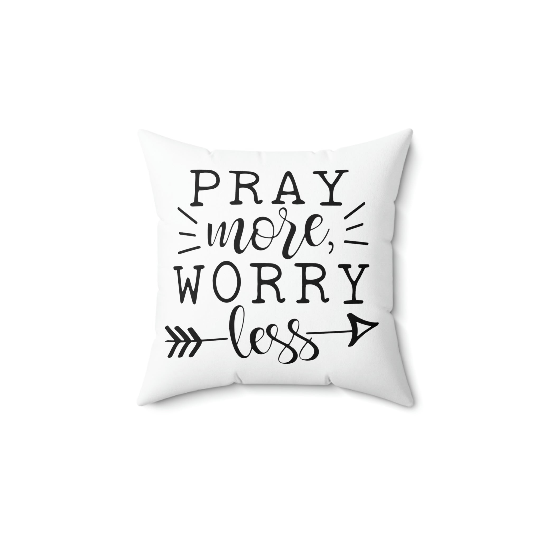 Spun Polyester Square Pillow