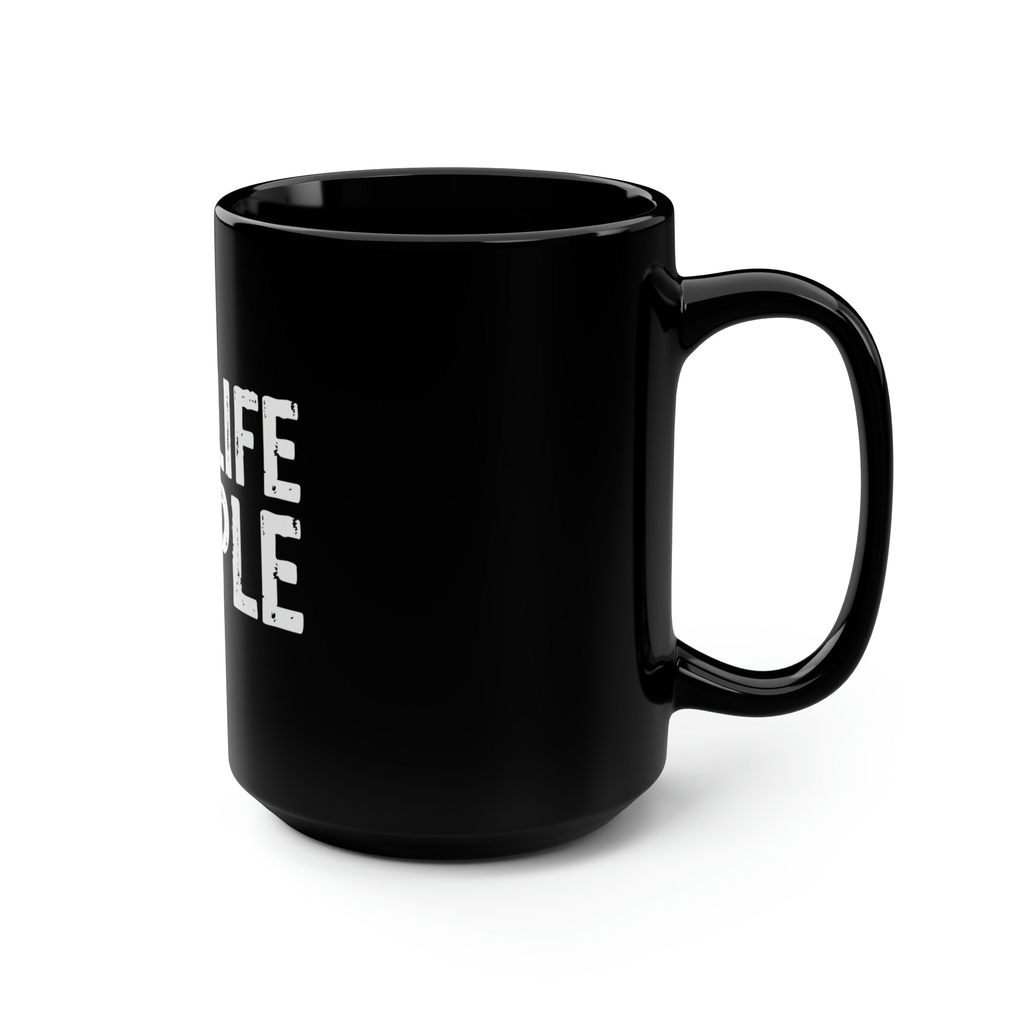 Black Mug, 15oz