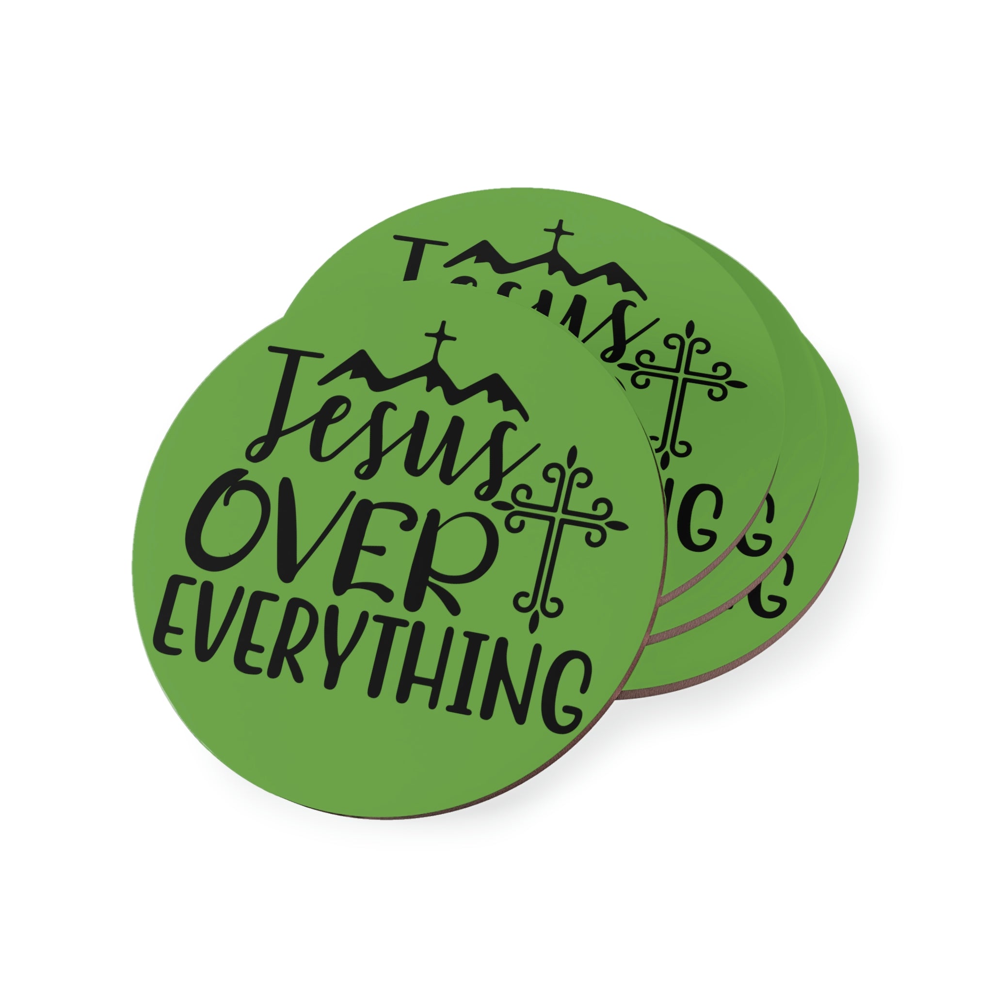 Jesus Over Everything Coasters