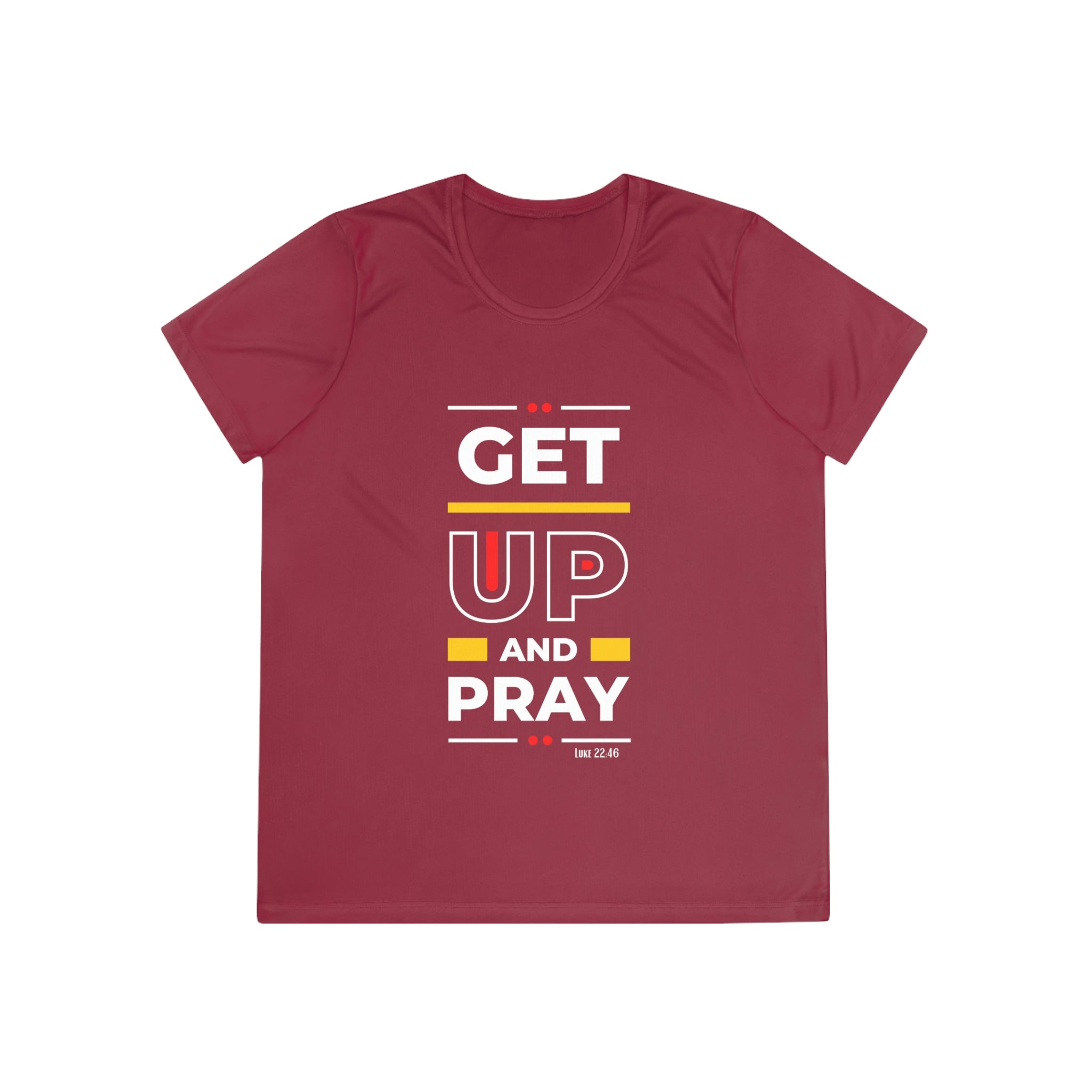 Get Up and Pray Ladies Competitor Tee